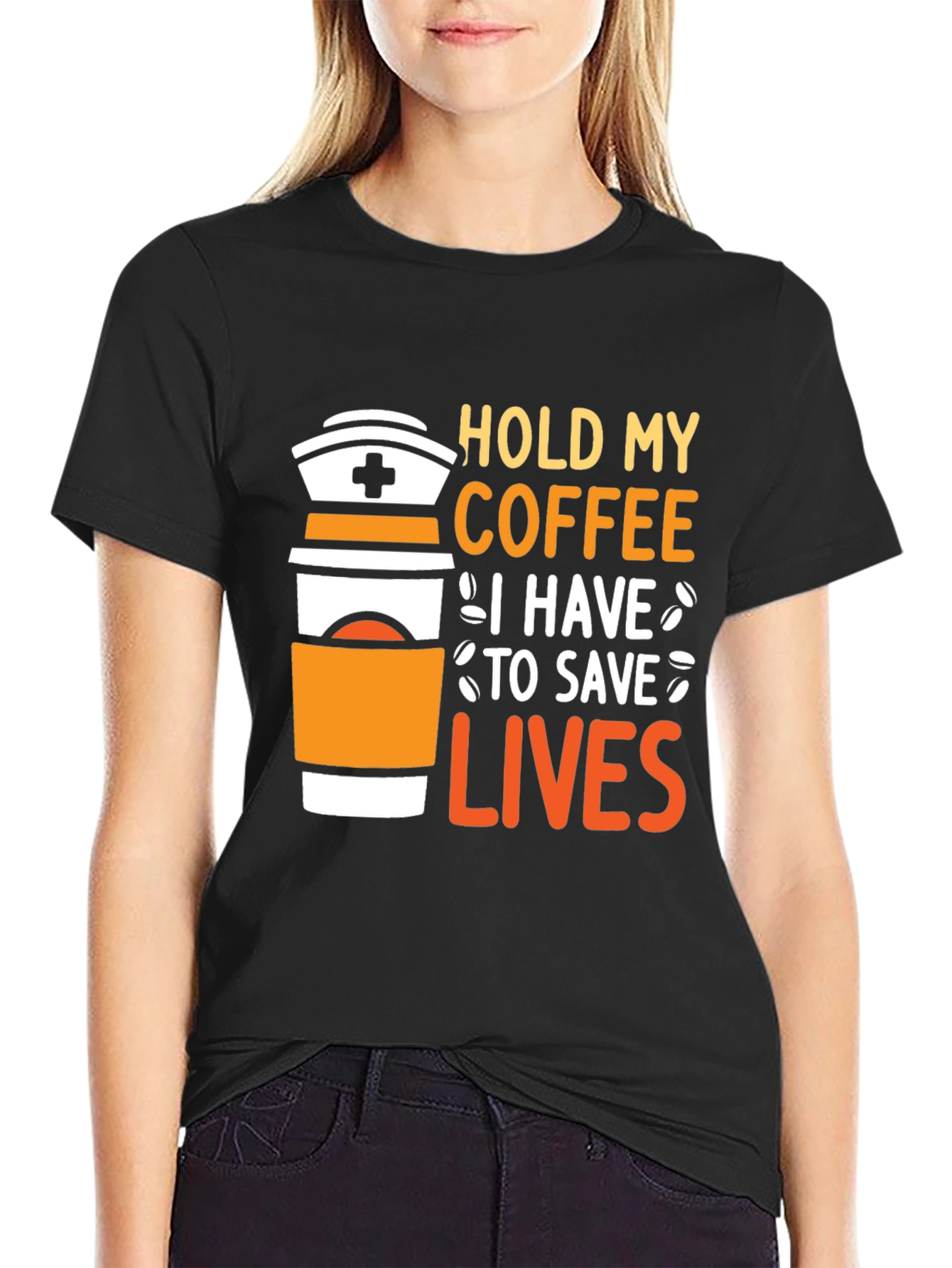 Hold My Coffee Nurse T-Shirt