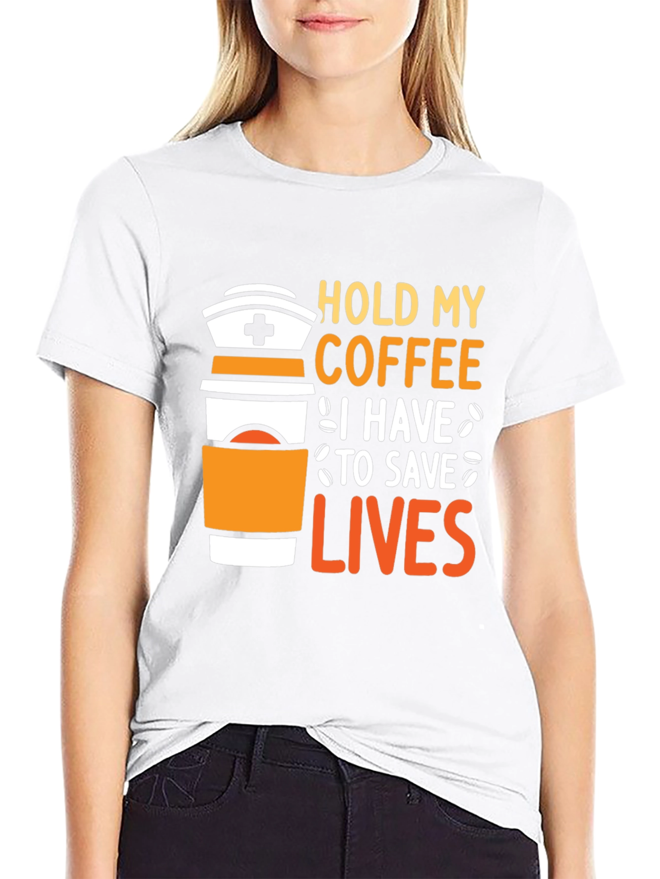 Hold My Coffee Nurse T-Shirt