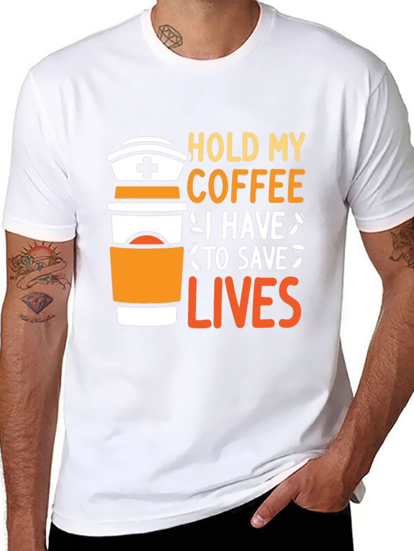 Hold My Coffee Nurse T-Shirt