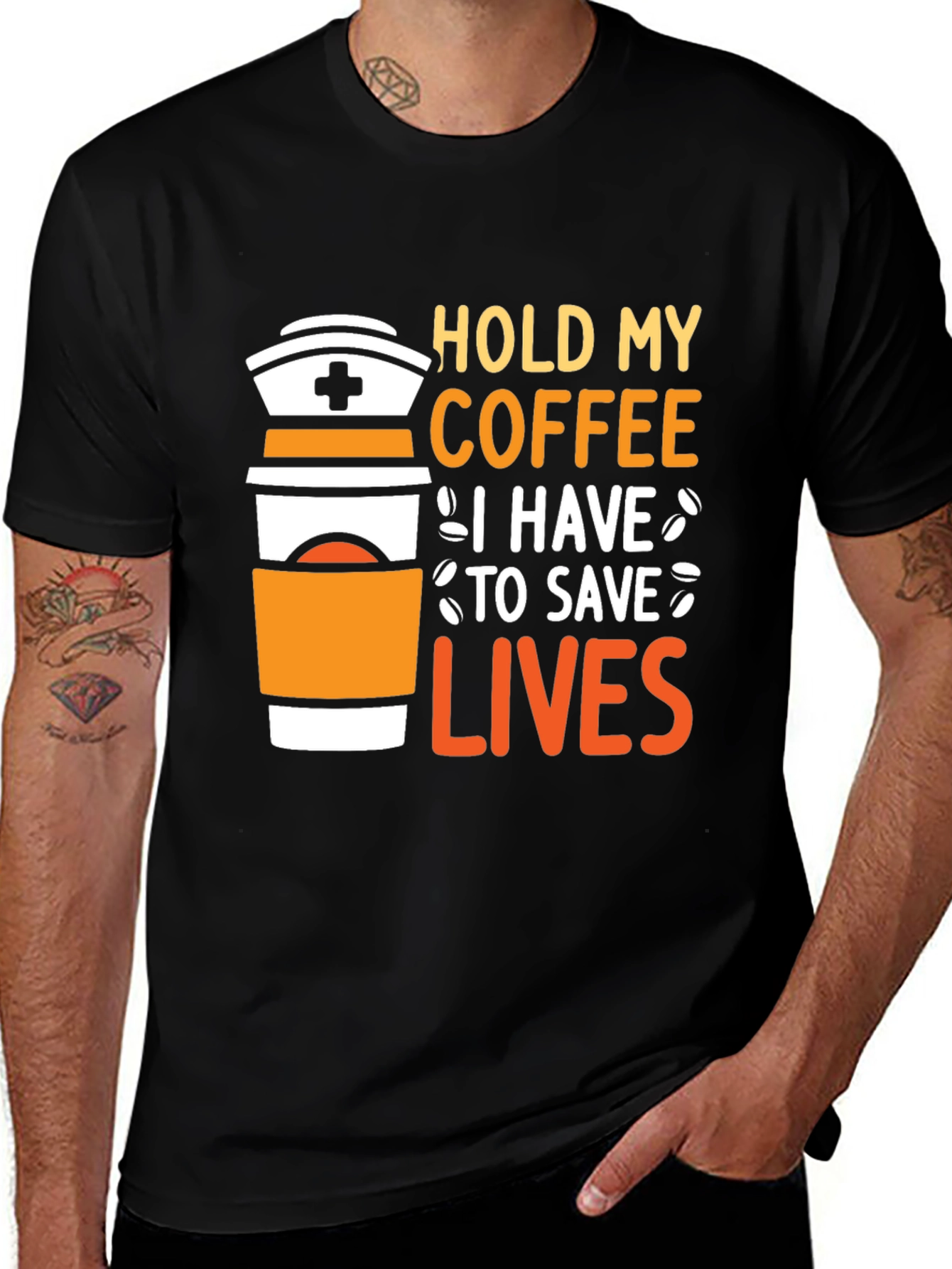 Hold My Coffee Nurse T-Shirt