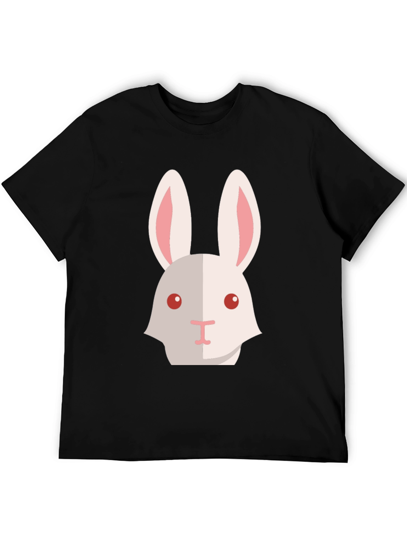 Rabbit Graphic Tee - Soft Cotton Blend