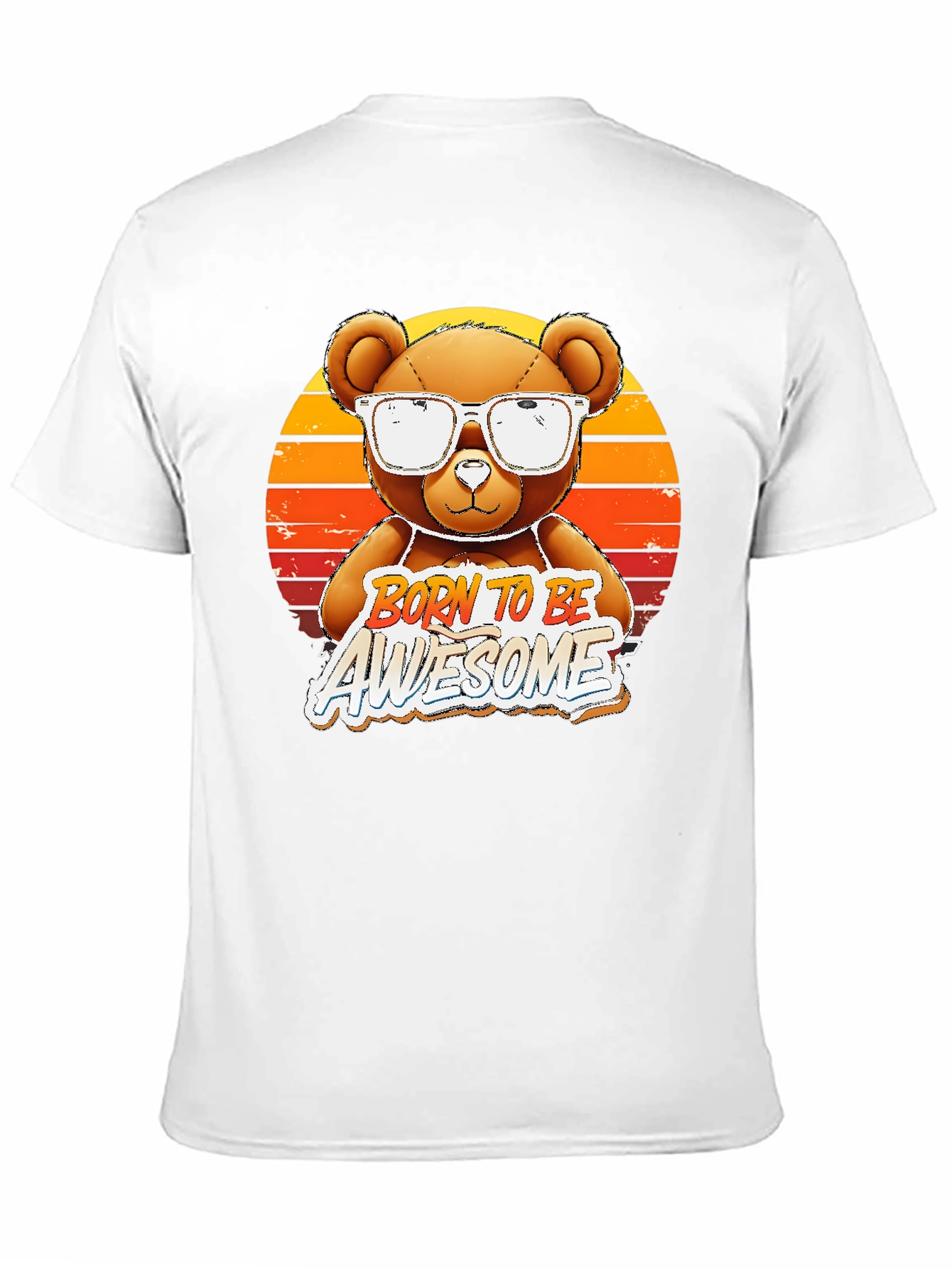 Born To Be Awesome Bear T-Shirt