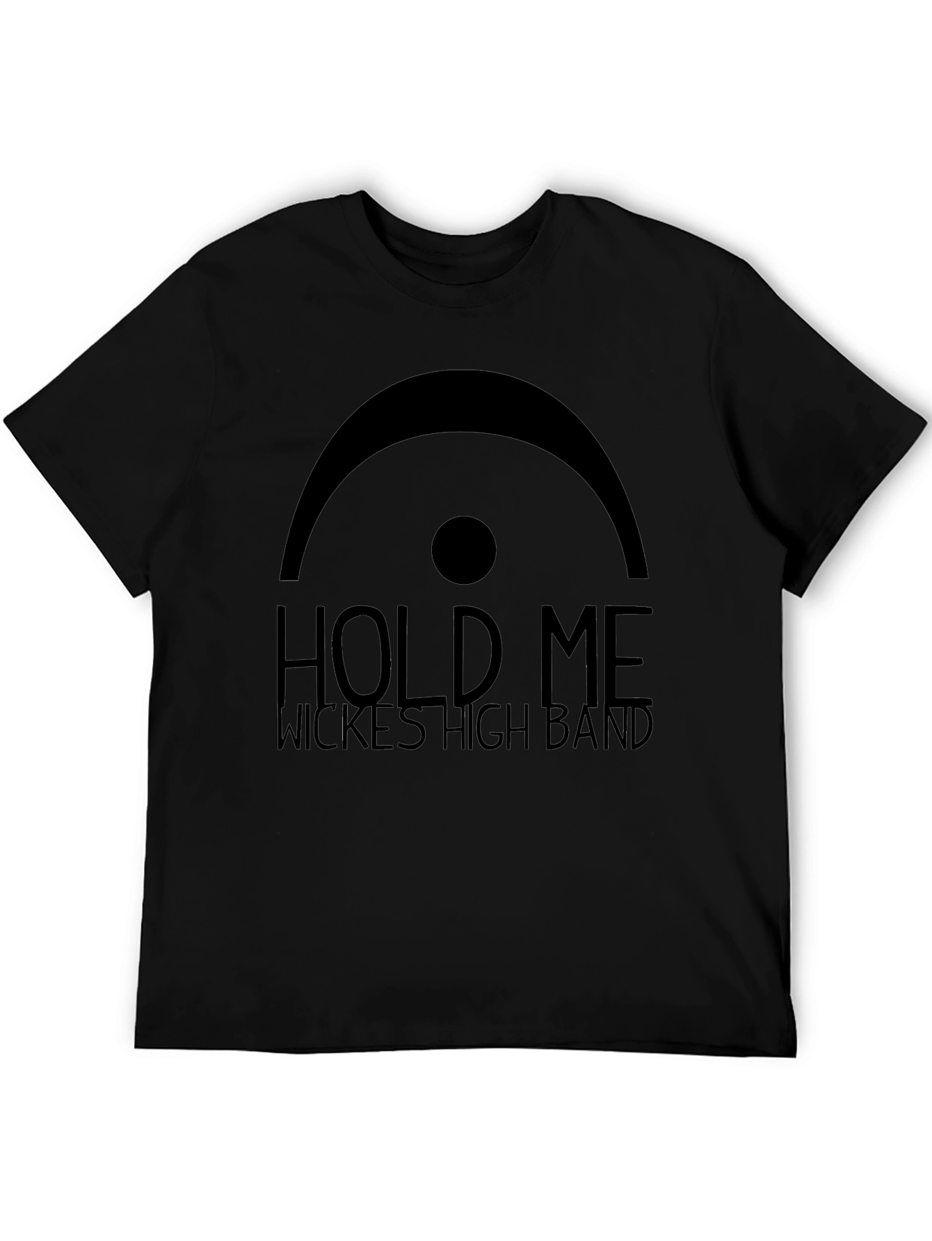 Hold Me Wickes High Band Black T-Shirt
