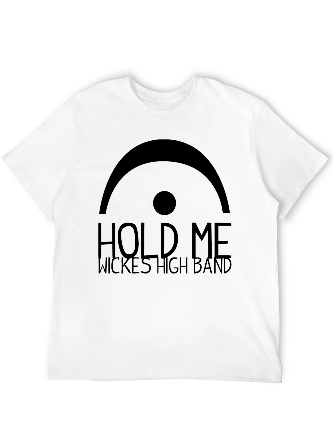 Hold Me Wickes High Band Black T-Shirt