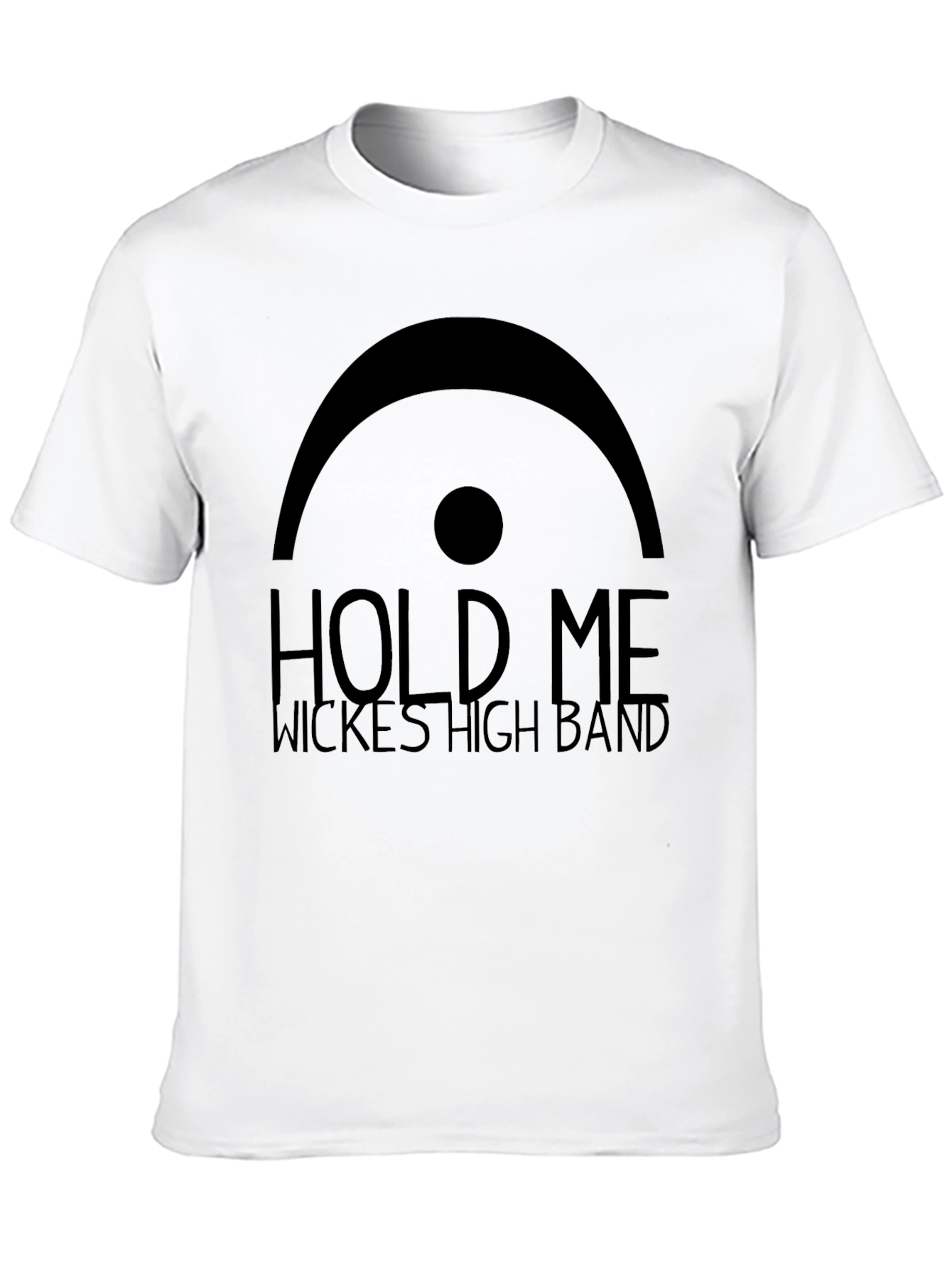 Hold Me Wickes High Band Black T-Shirt
