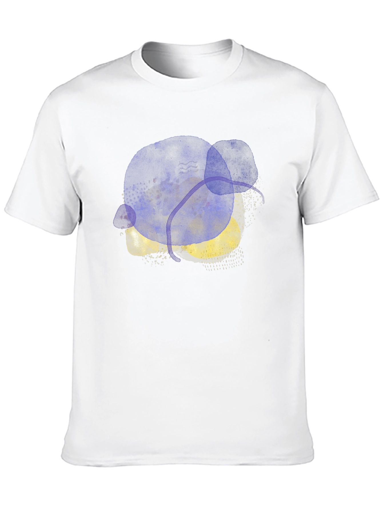 Abstract Art Black T-Shirt - Modern Graphic Tee