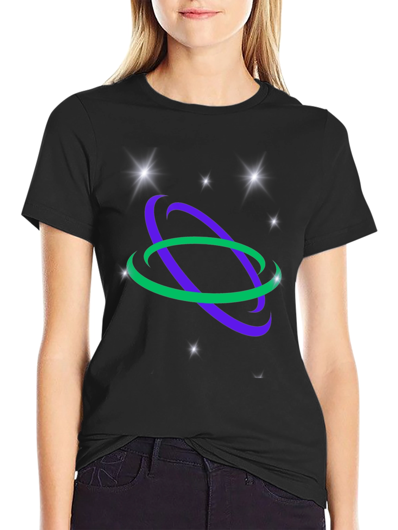 Orbit Graphic Tee - Unique Design Soft Fabric
