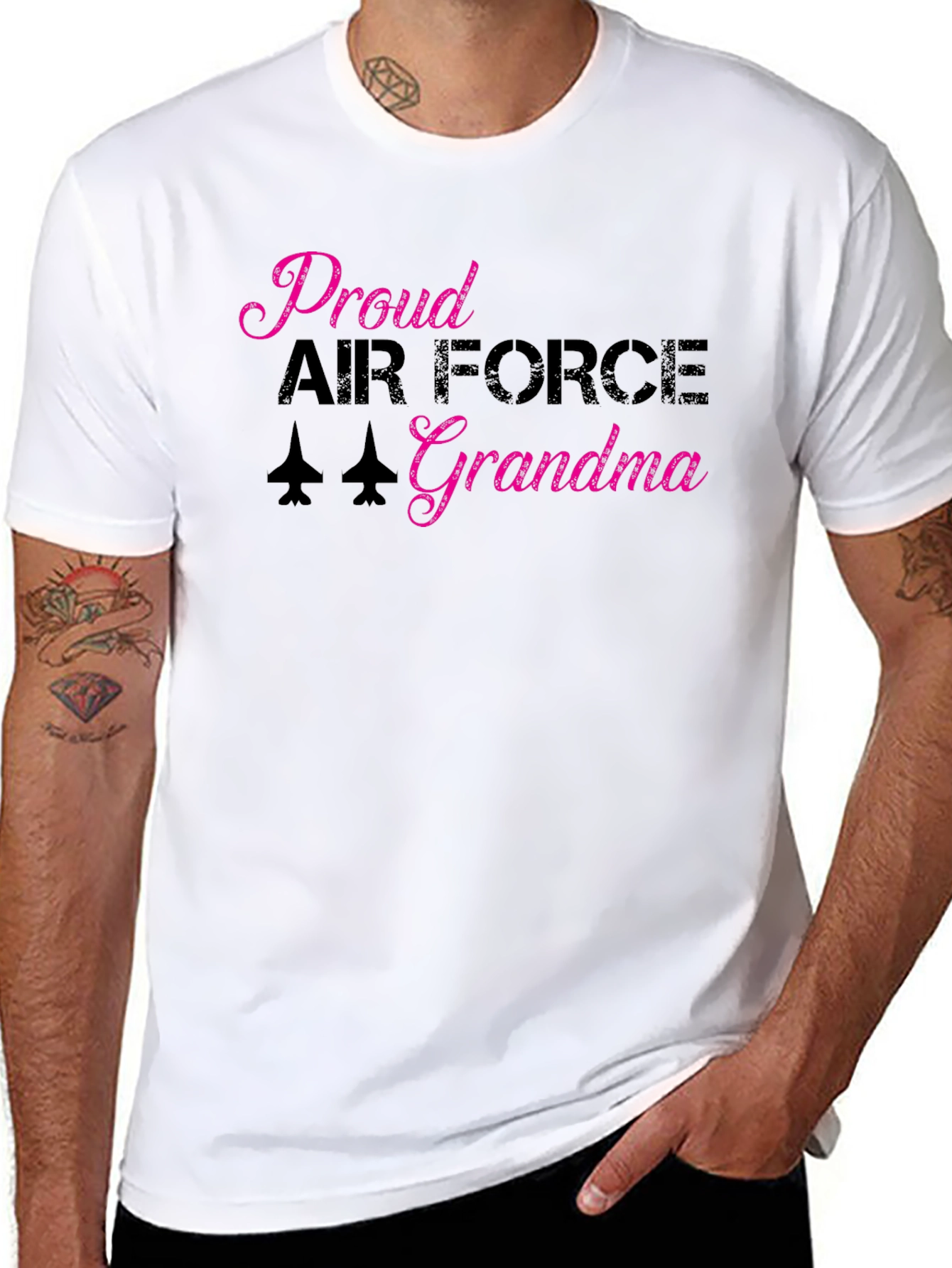 Proud Air Force Grandma T-Shirt