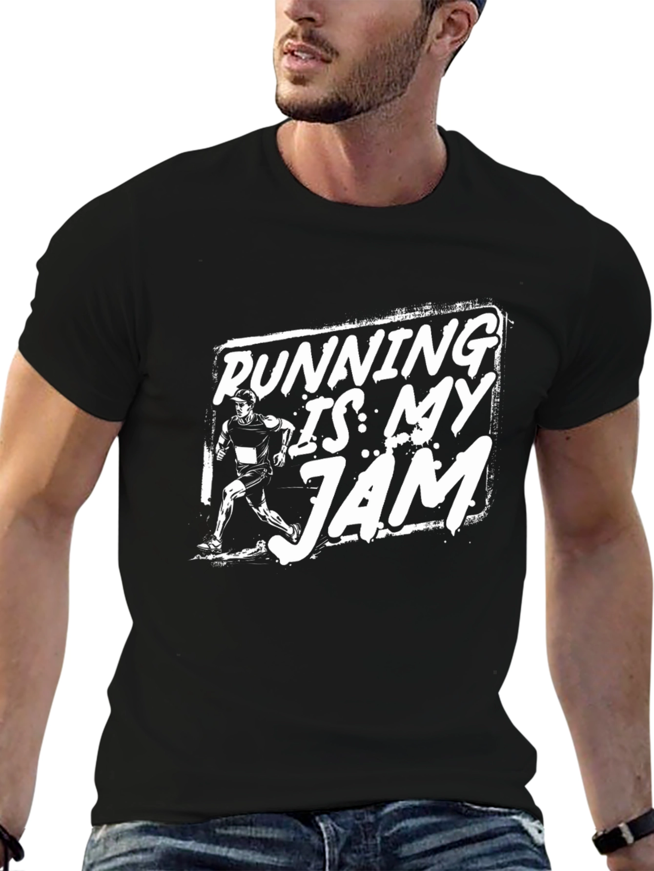 Running is My Jam Graphic Tee