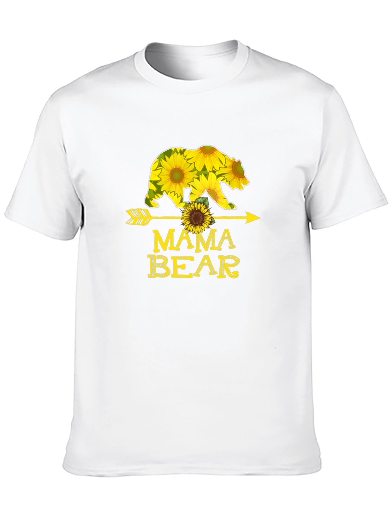 Mama Bear Sunflower Arrow T-Shirt