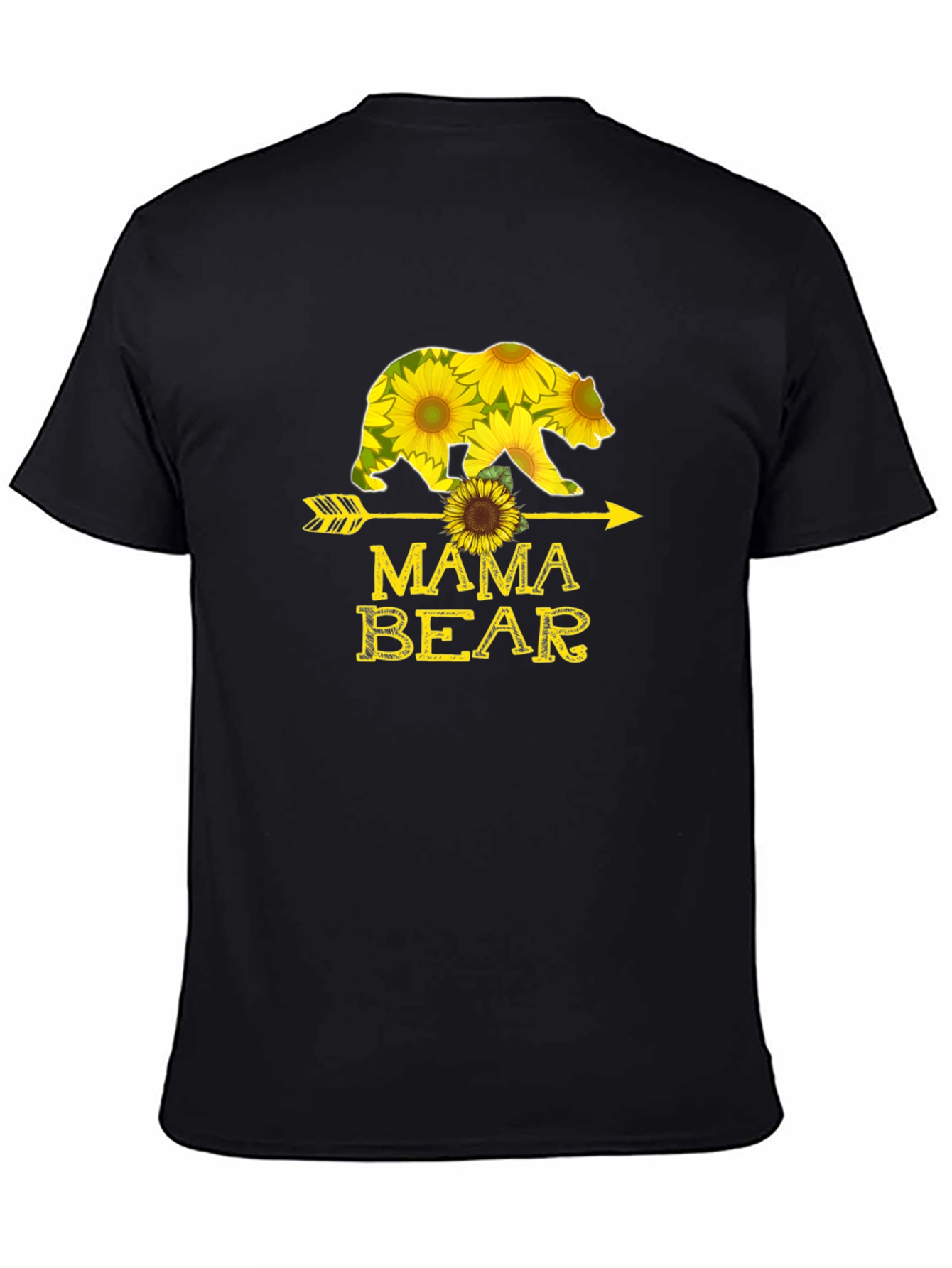 Mama Bear Sunflower Arrow T-Shirt