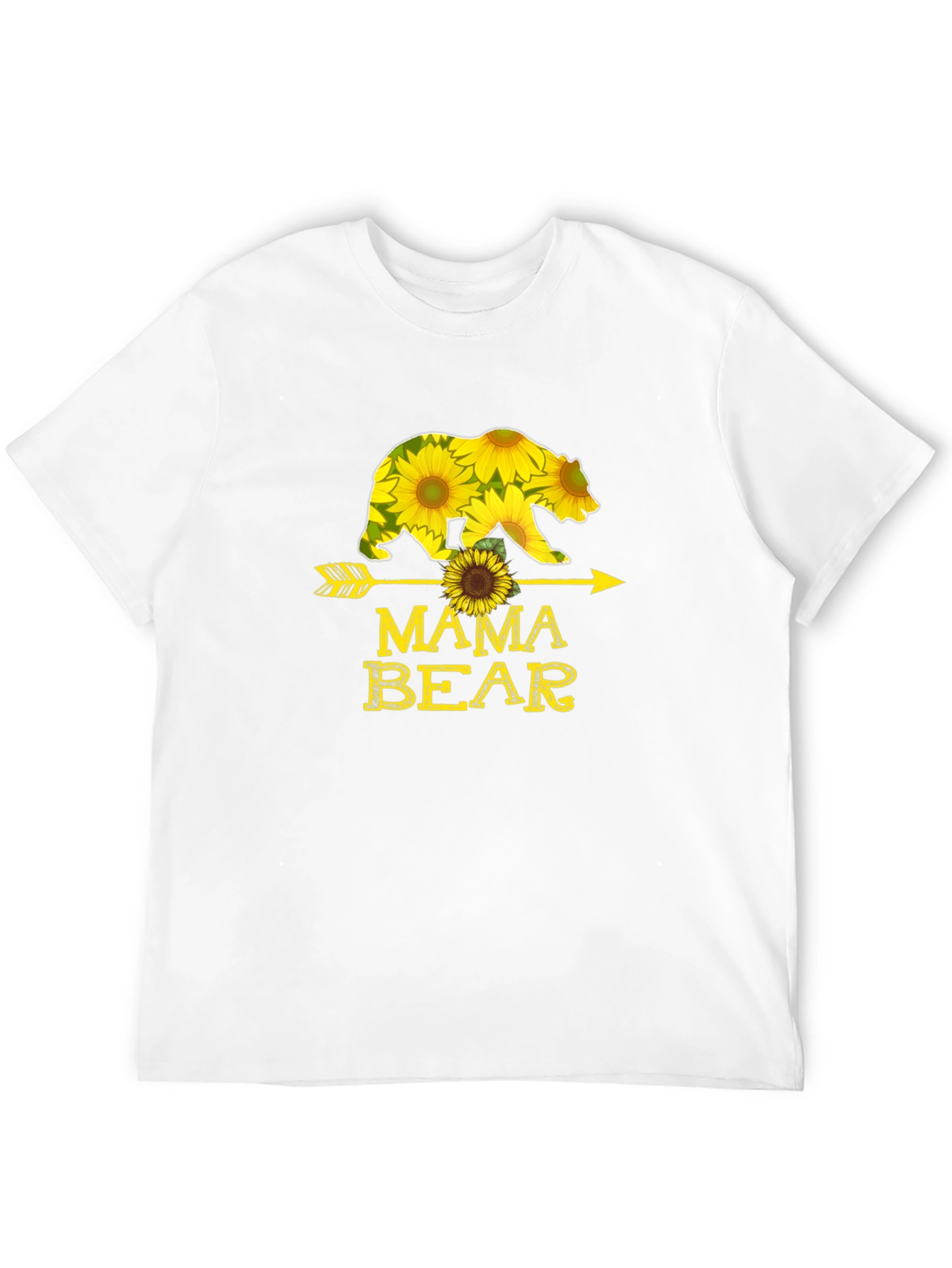 Mama Bear Sunflower Arrow T-Shirt