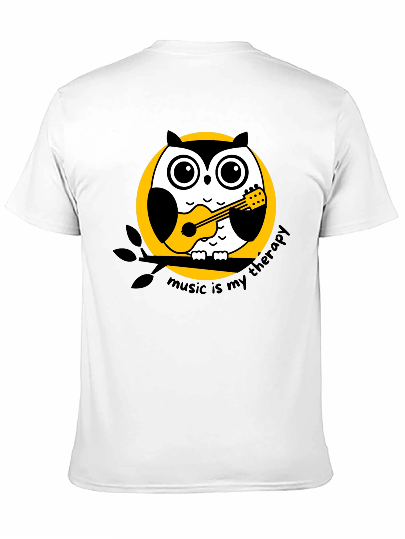 Music Therapy Owl T-Shirt