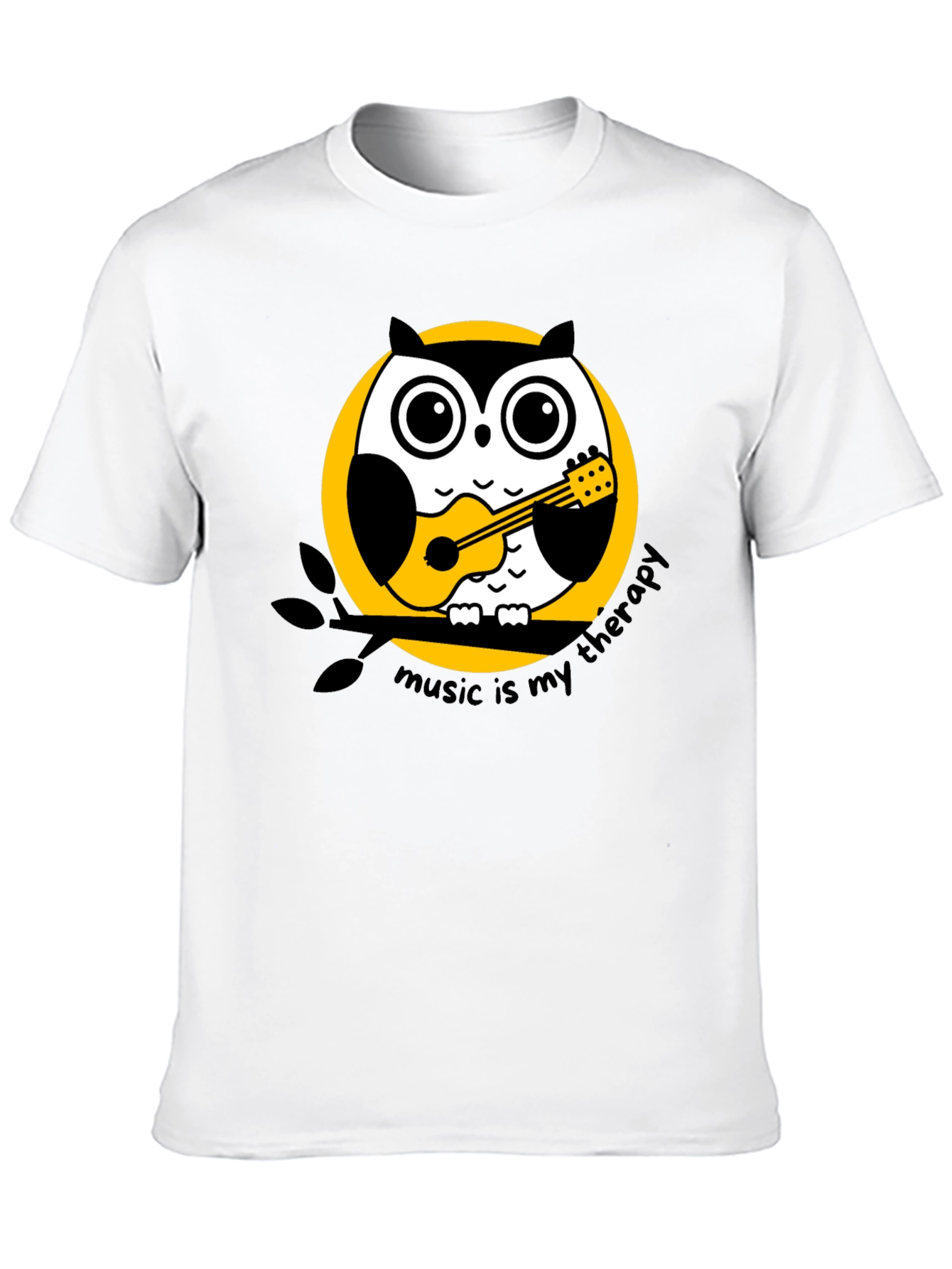 Music Therapy Owl T-Shirt