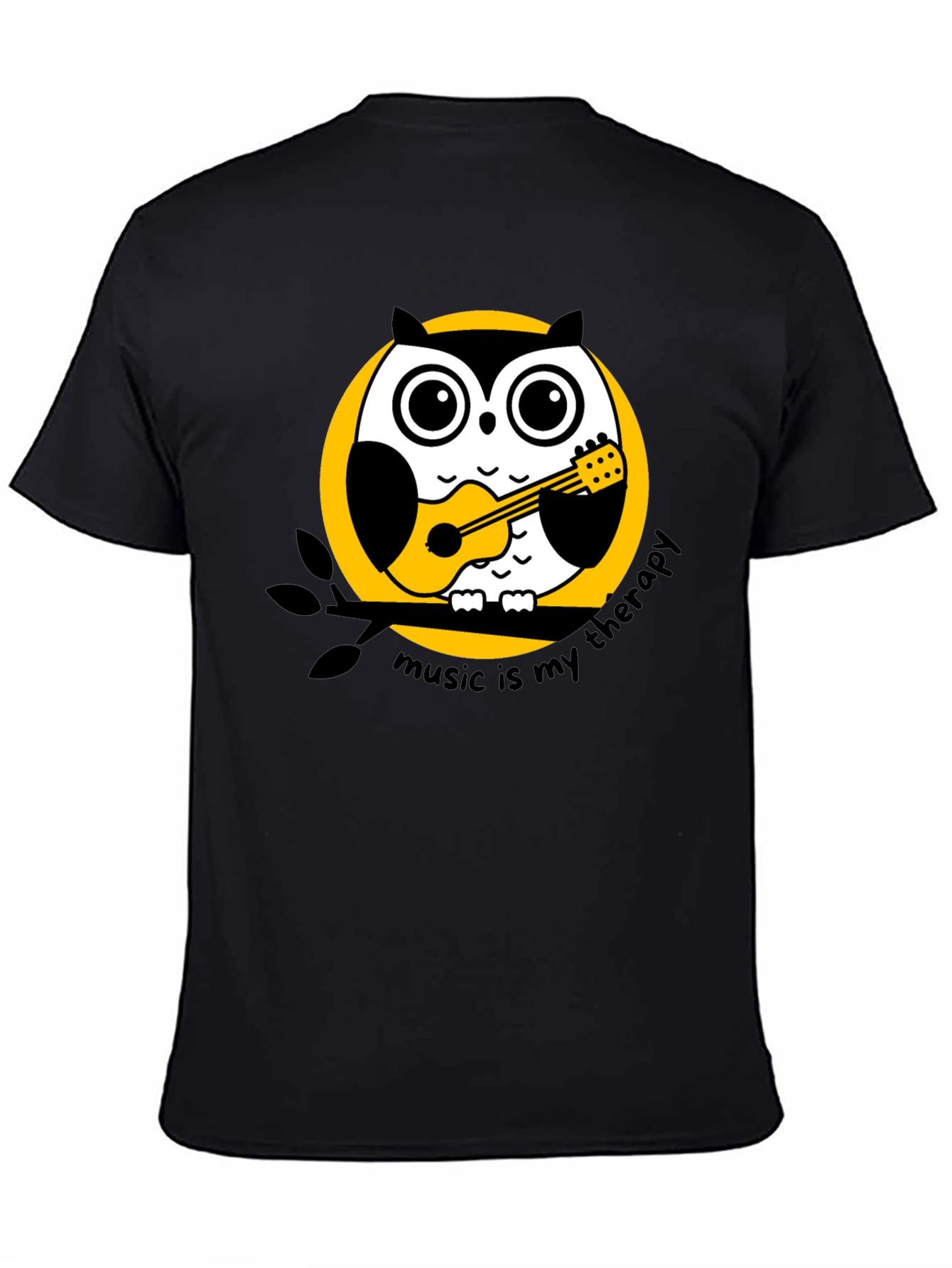 Music Therapy Owl T-Shirt