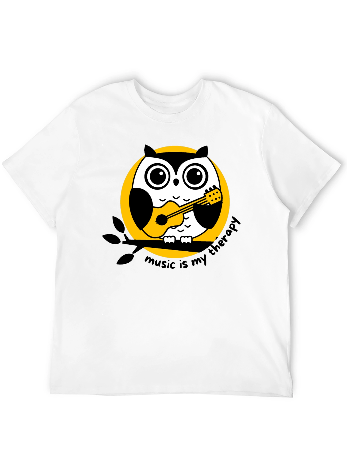 Music Therapy Owl T-Shirt