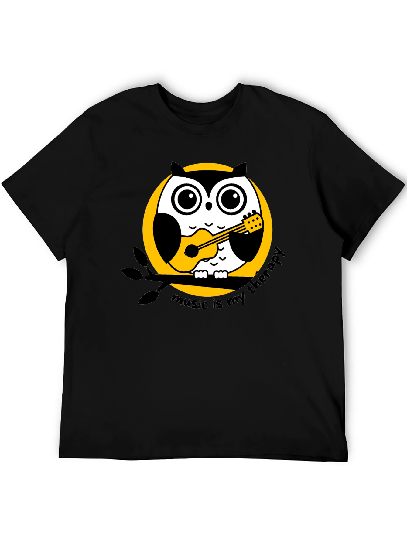 Music Therapy Owl T-Shirt
