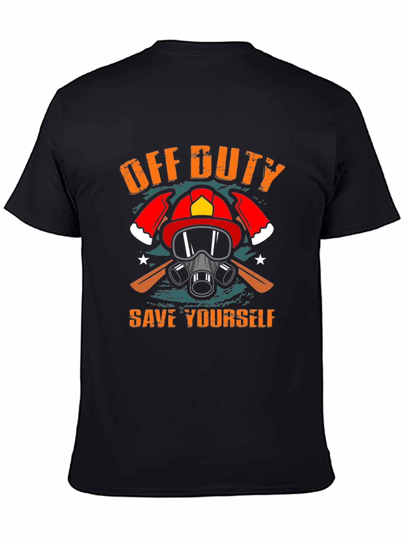 Off Duty Save Yourself Graphic Tee
