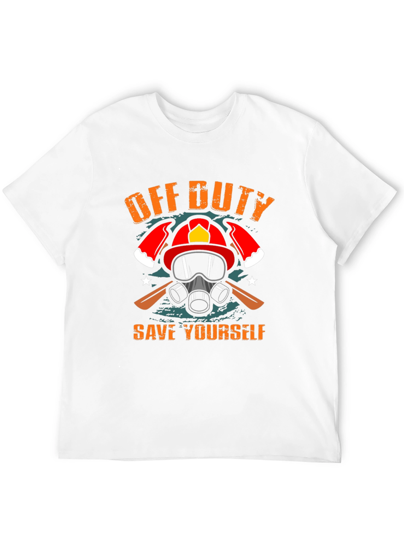 Off Duty Save Yourself Graphic Tee