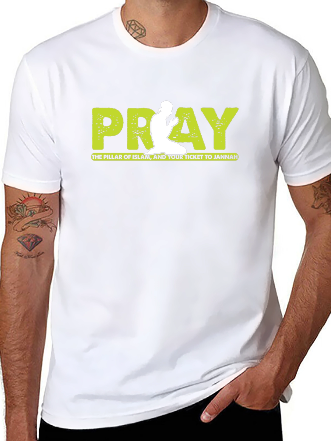 PRAY Islamic T-Shirt - Pillar of Islam