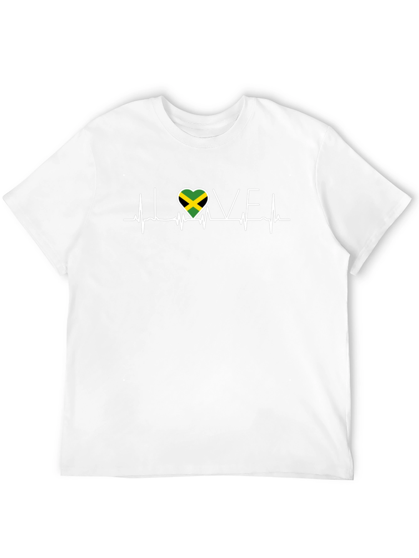 I Heart Jamaica T-Shirt - Jamaican Pride Tee