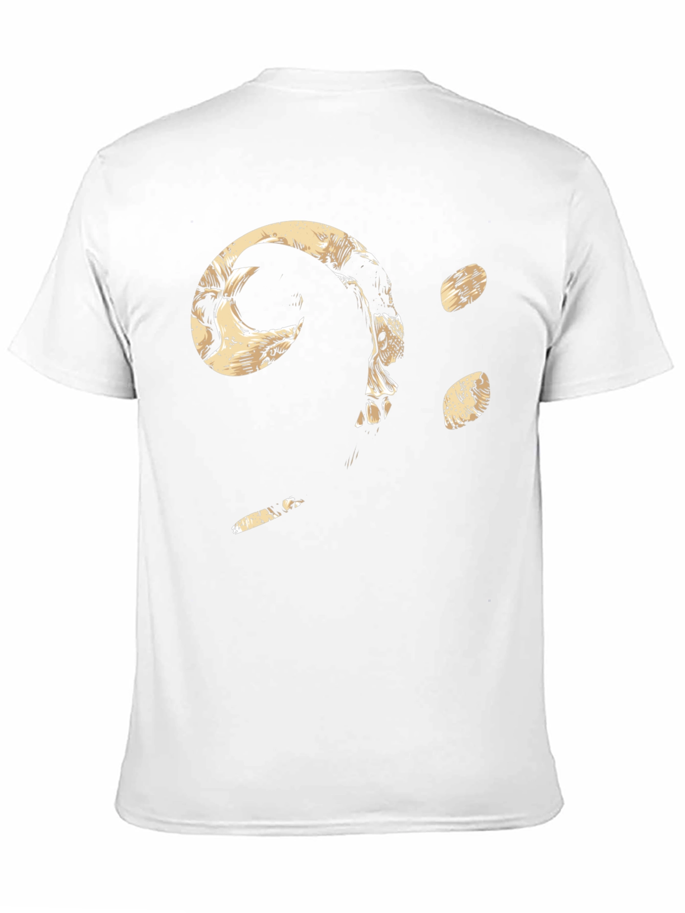 Skull Bass Clef T-Shirt - Musical Gothic Tee
