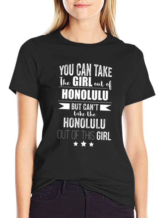 Honolulu Girl T-Shirt - Island Pride Tee