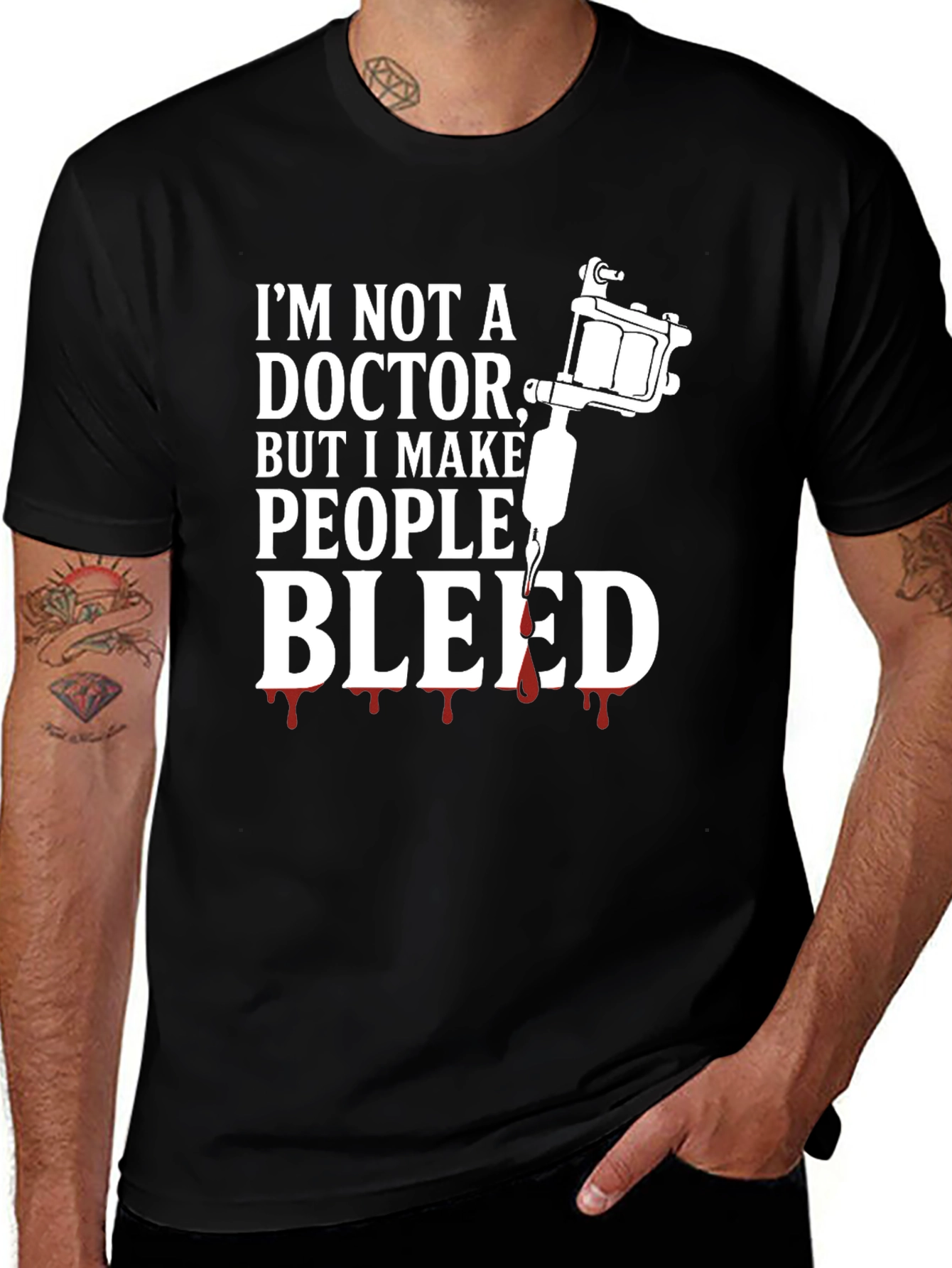 Im Not a Doctor Tattoo Artist T-Shirt