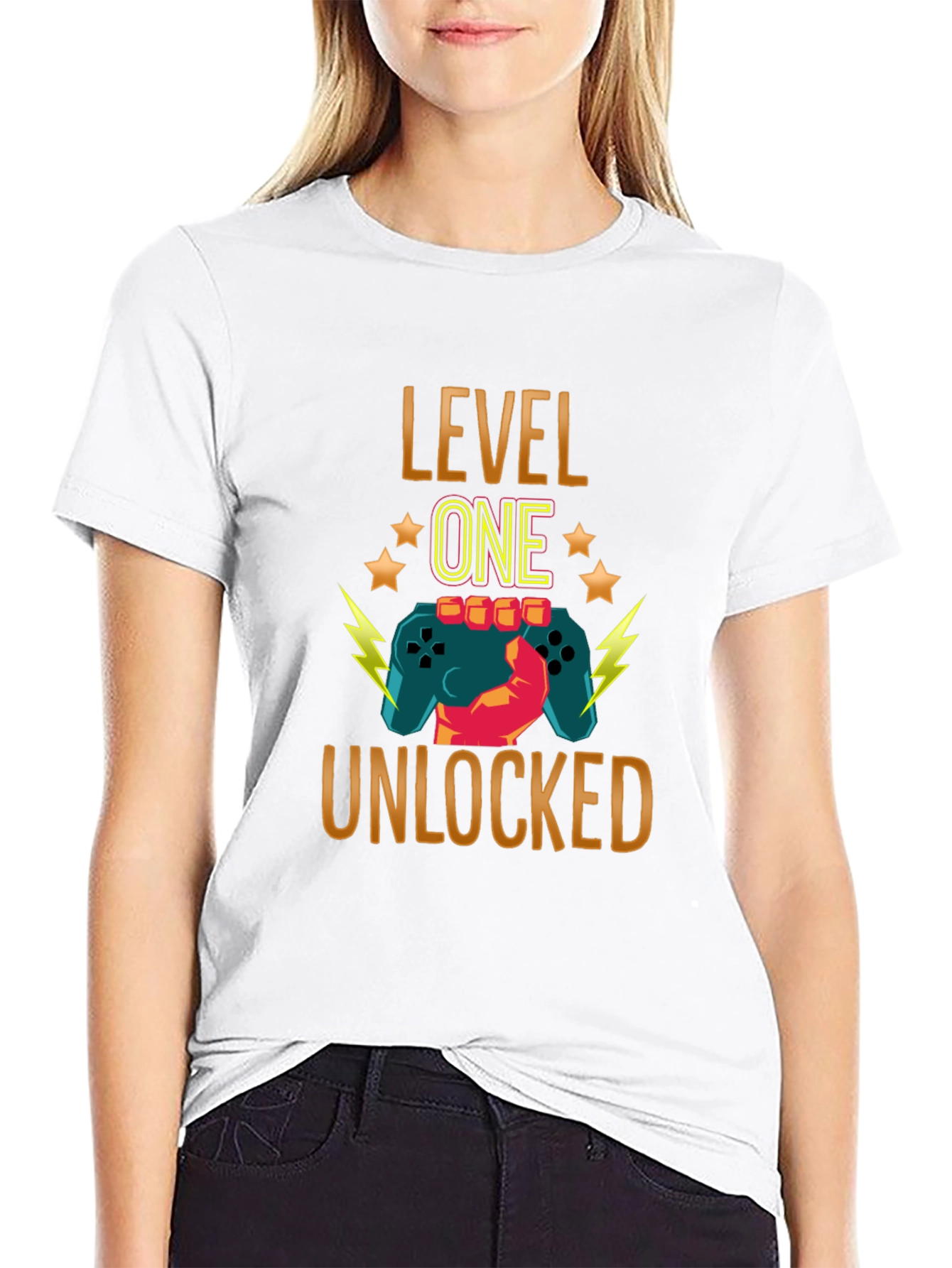 Level One Unlocked Gamer T-Shirt