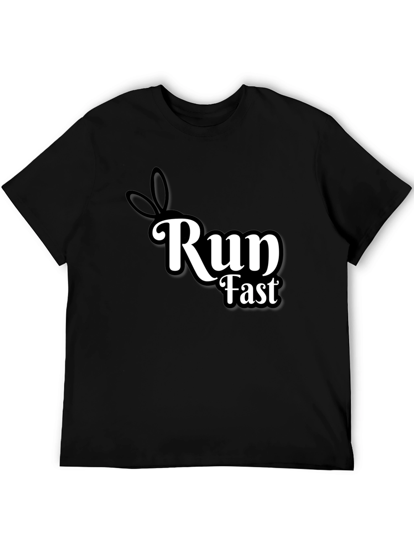Run Fast Bunny Ears T-Shirt