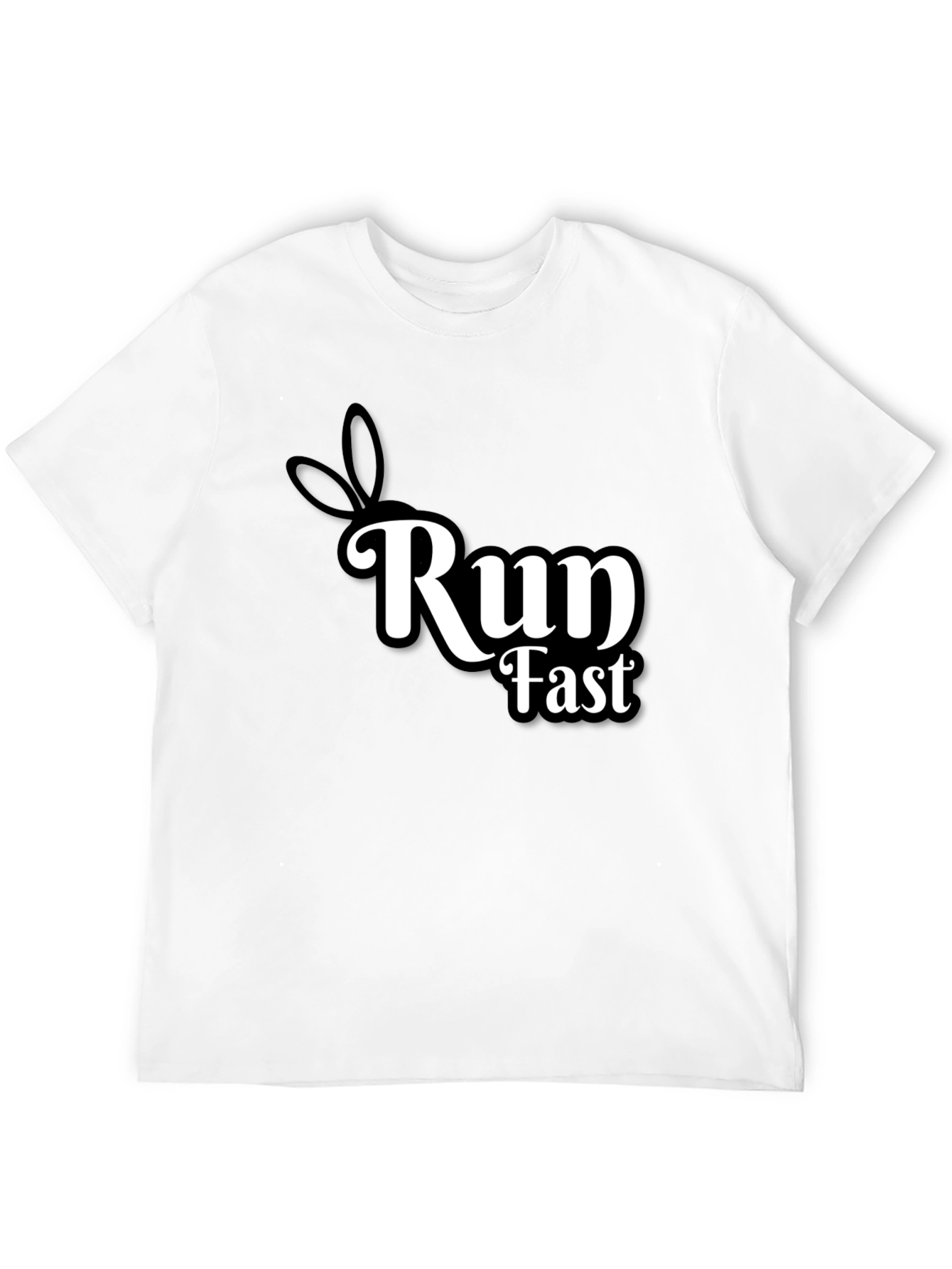 Run Fast Bunny Ears T-Shirt