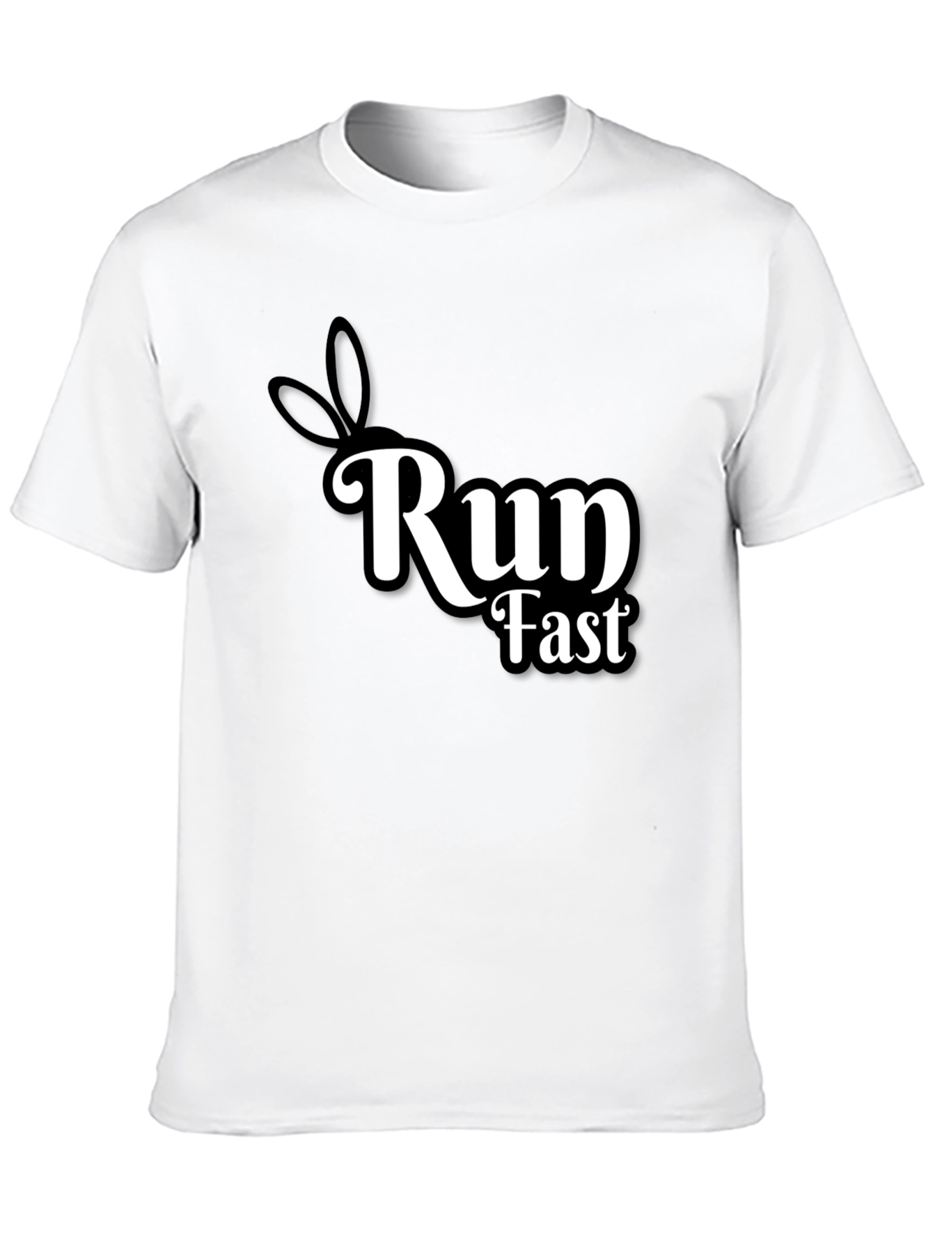 Run Fast Bunny Ears T-Shirt