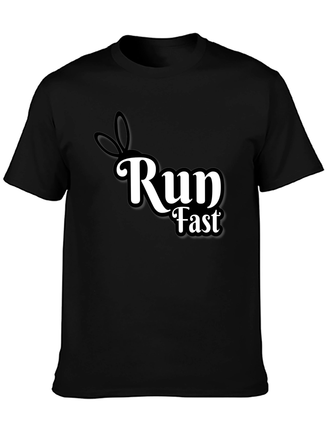 Run Fast Bunny Ears T-Shirt