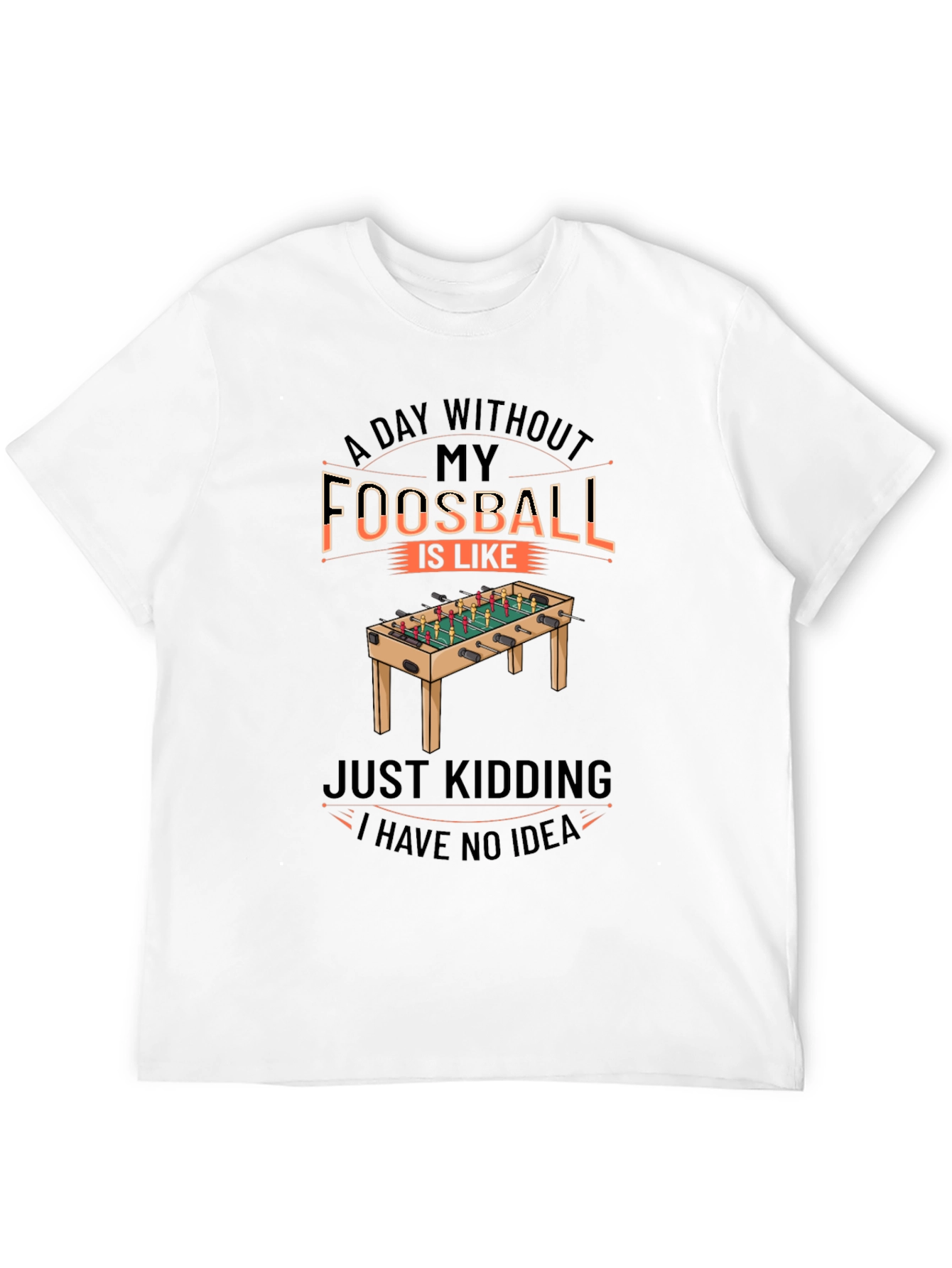 Funny Foosball Graphic Tee