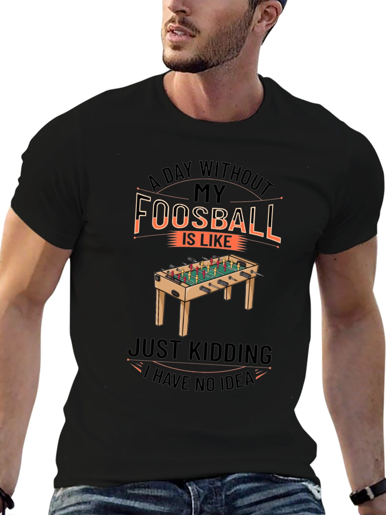 Funny Foosball Graphic Tee