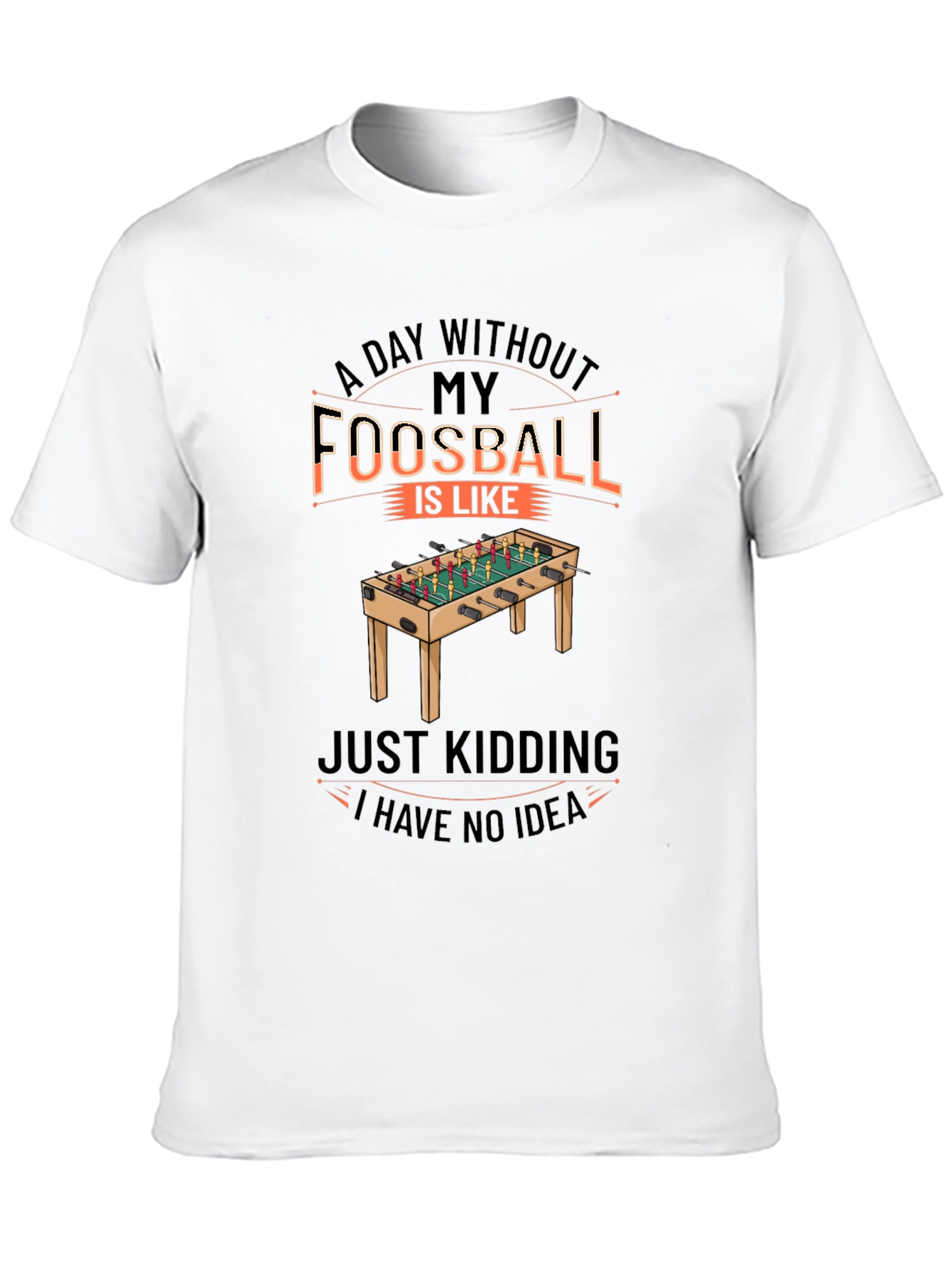 Funny Foosball Graphic Tee