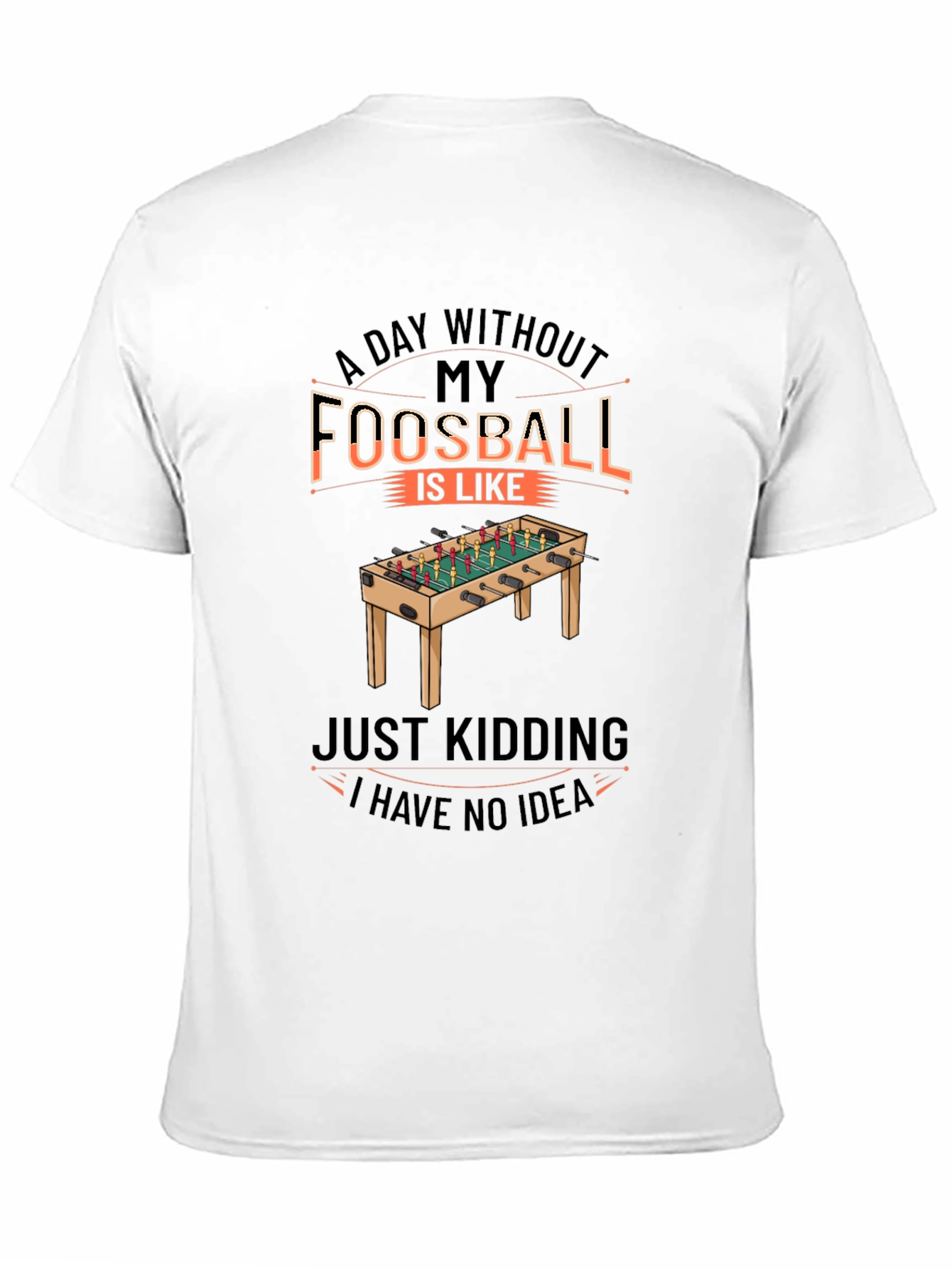 Funny Foosball Graphic Tee