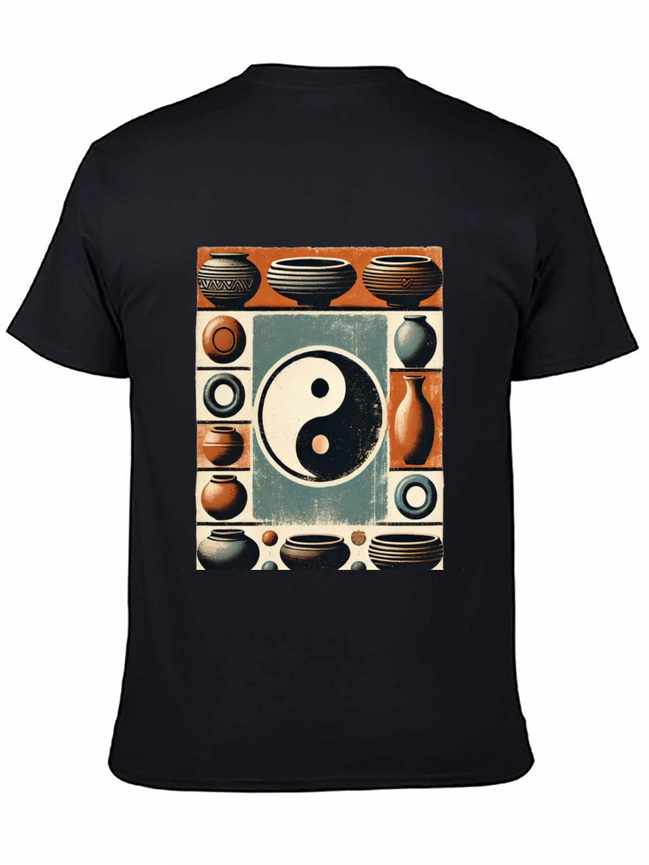 Yin Yang Pottery Art T-Shirt