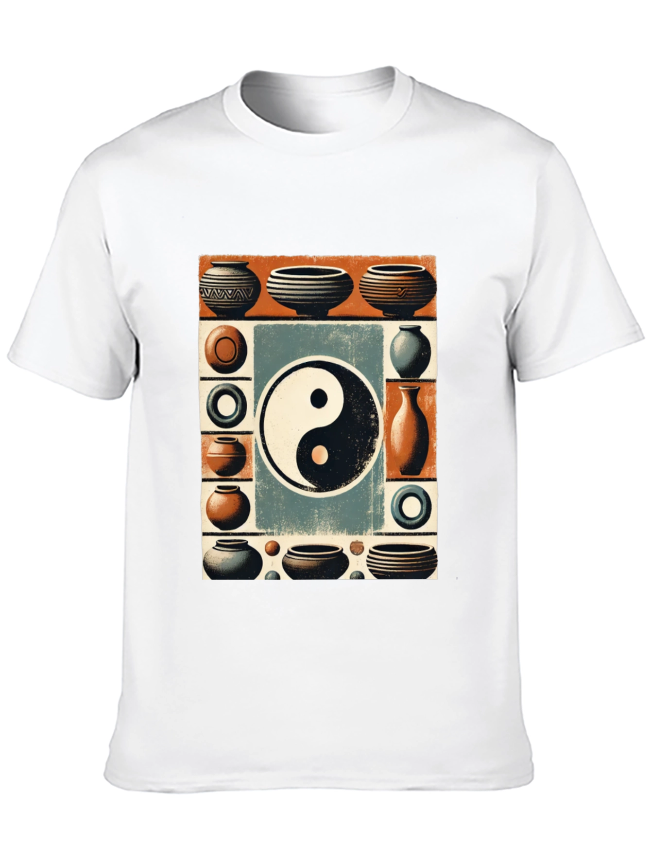 Yin Yang Pottery Art T-Shirt