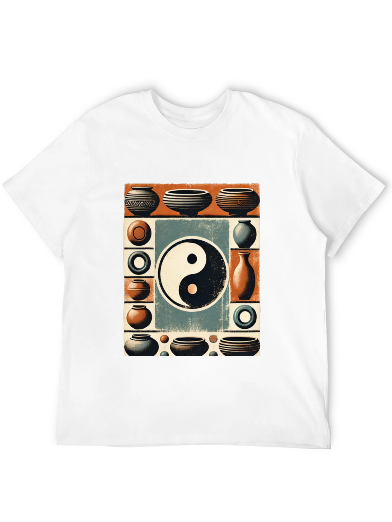 Yin Yang Pottery Art T-Shirt