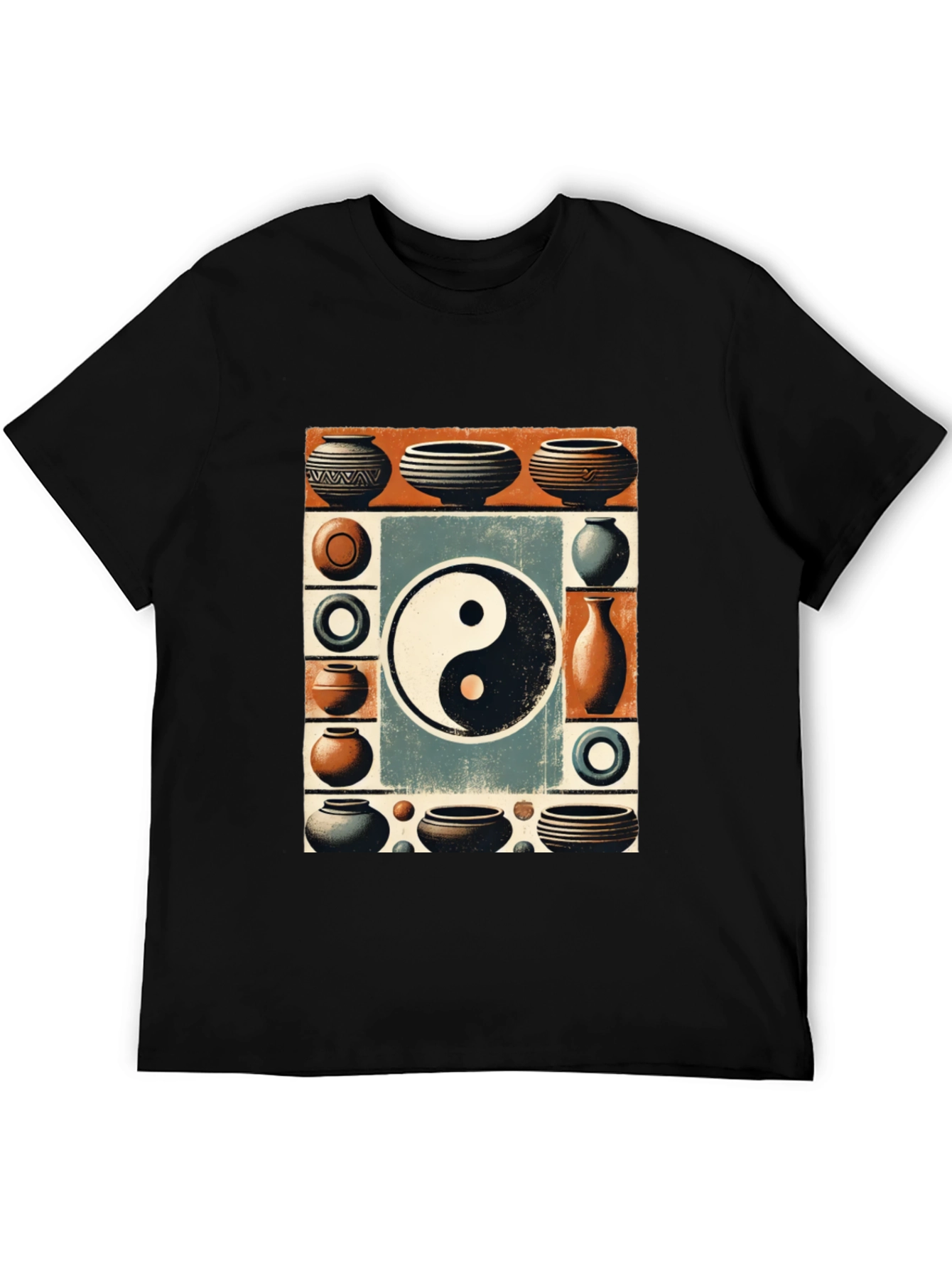 Yin Yang Pottery Art T-Shirt