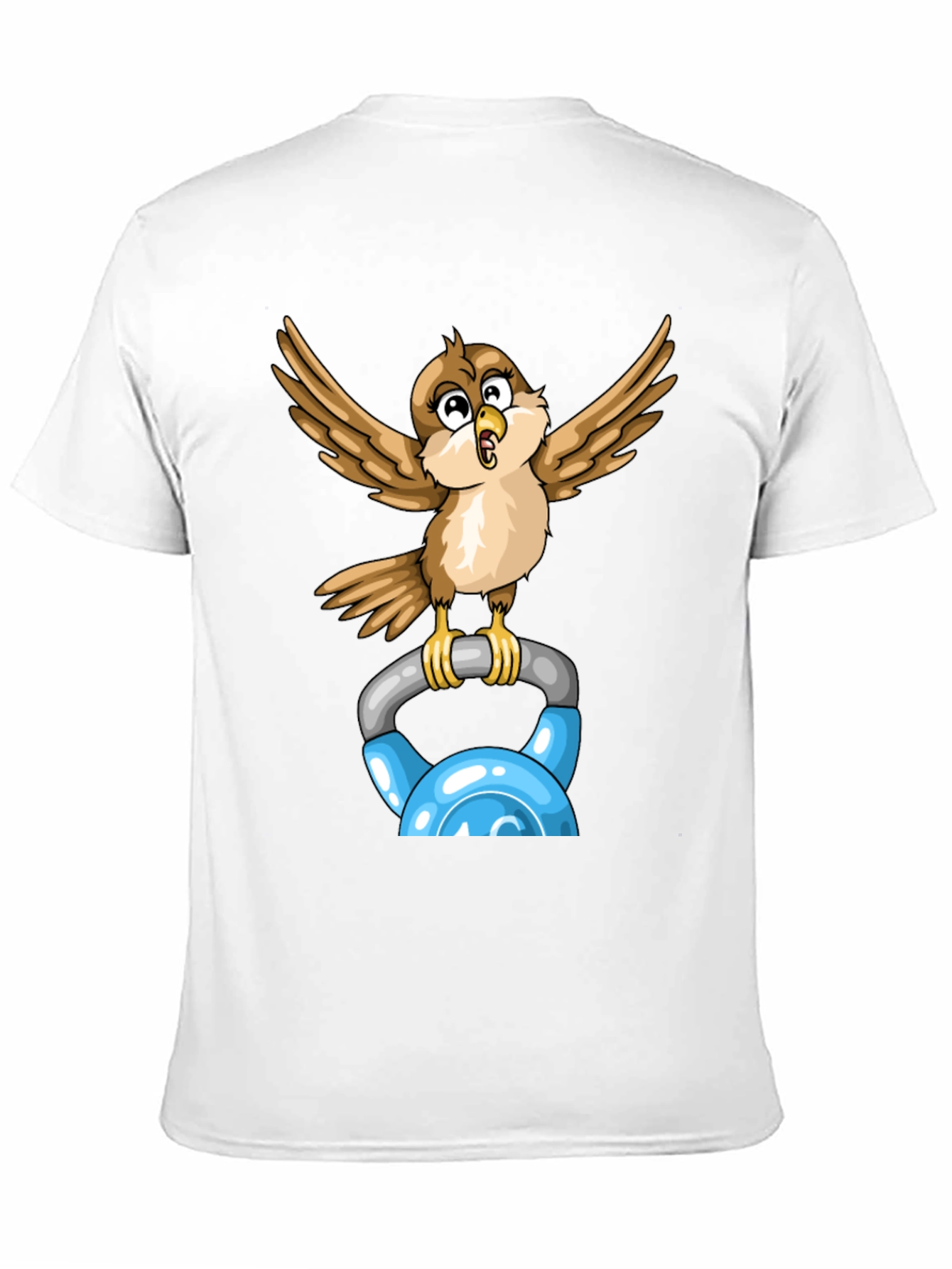 Sparrow Kettlebell Workout T-Shirt