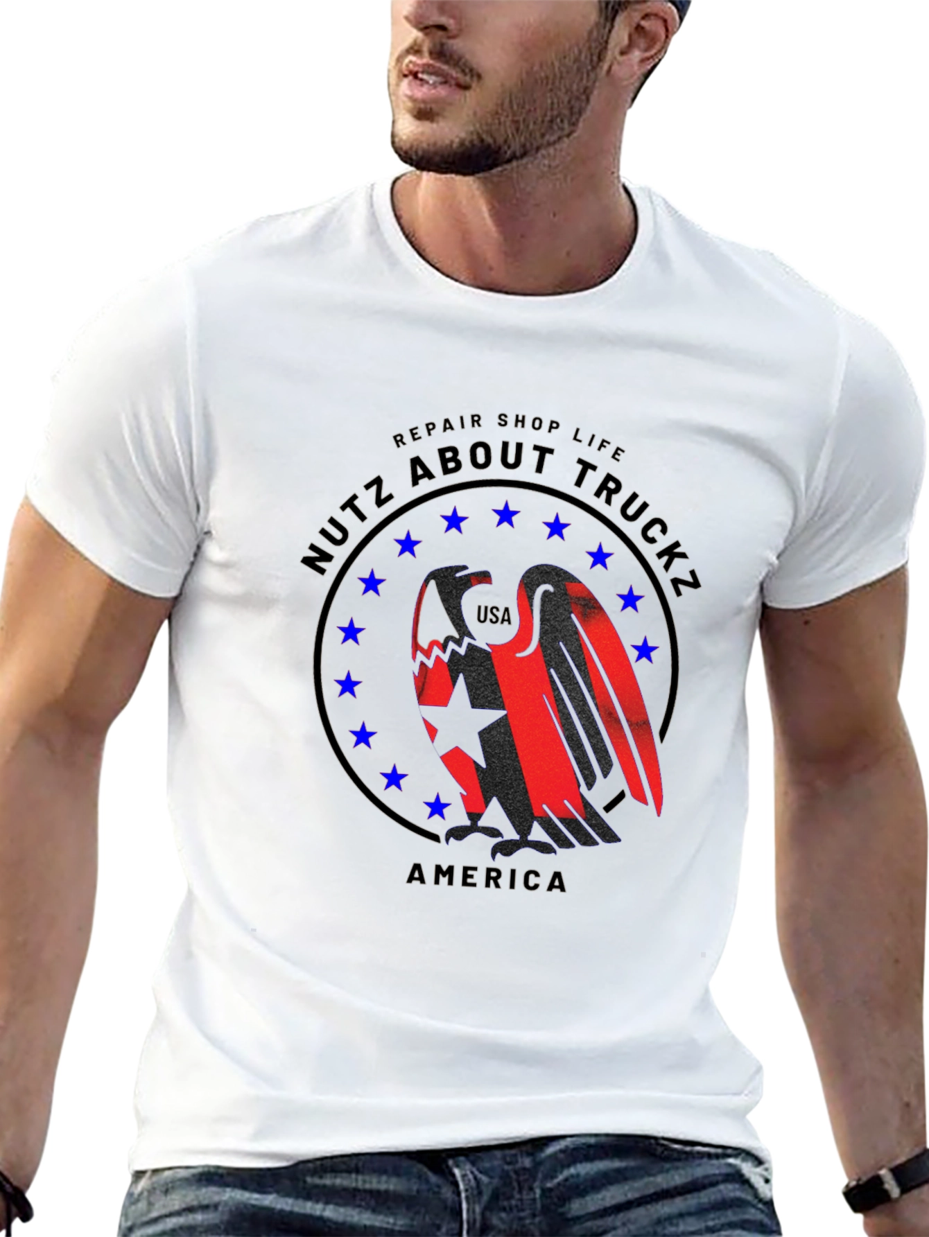 Nutz About Truckz Graphic Tee