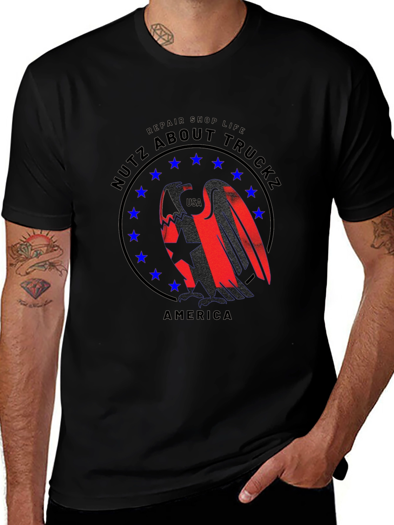Nutz About Truckz Graphic Tee