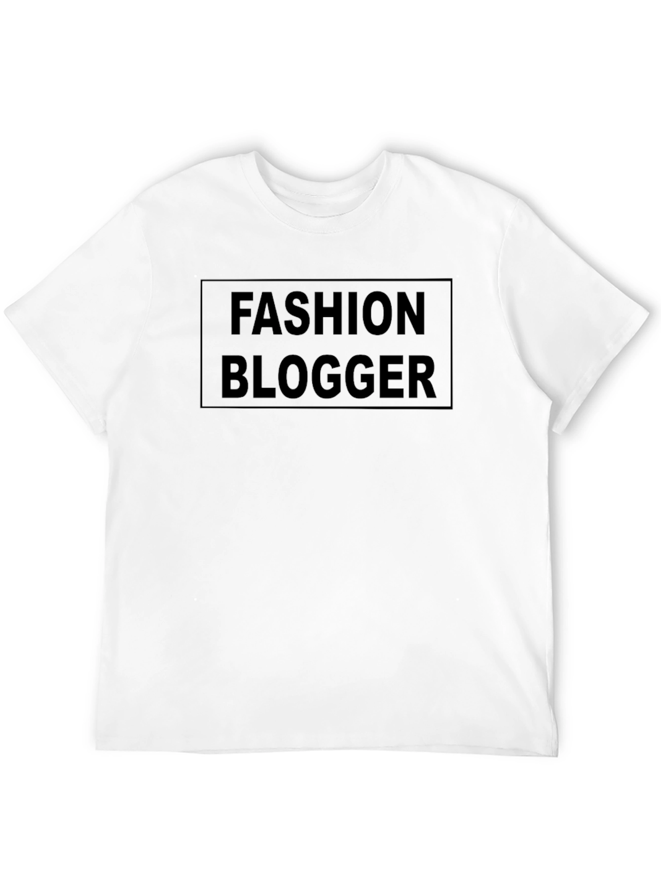 Fashion Blogger Black Graphic Tee