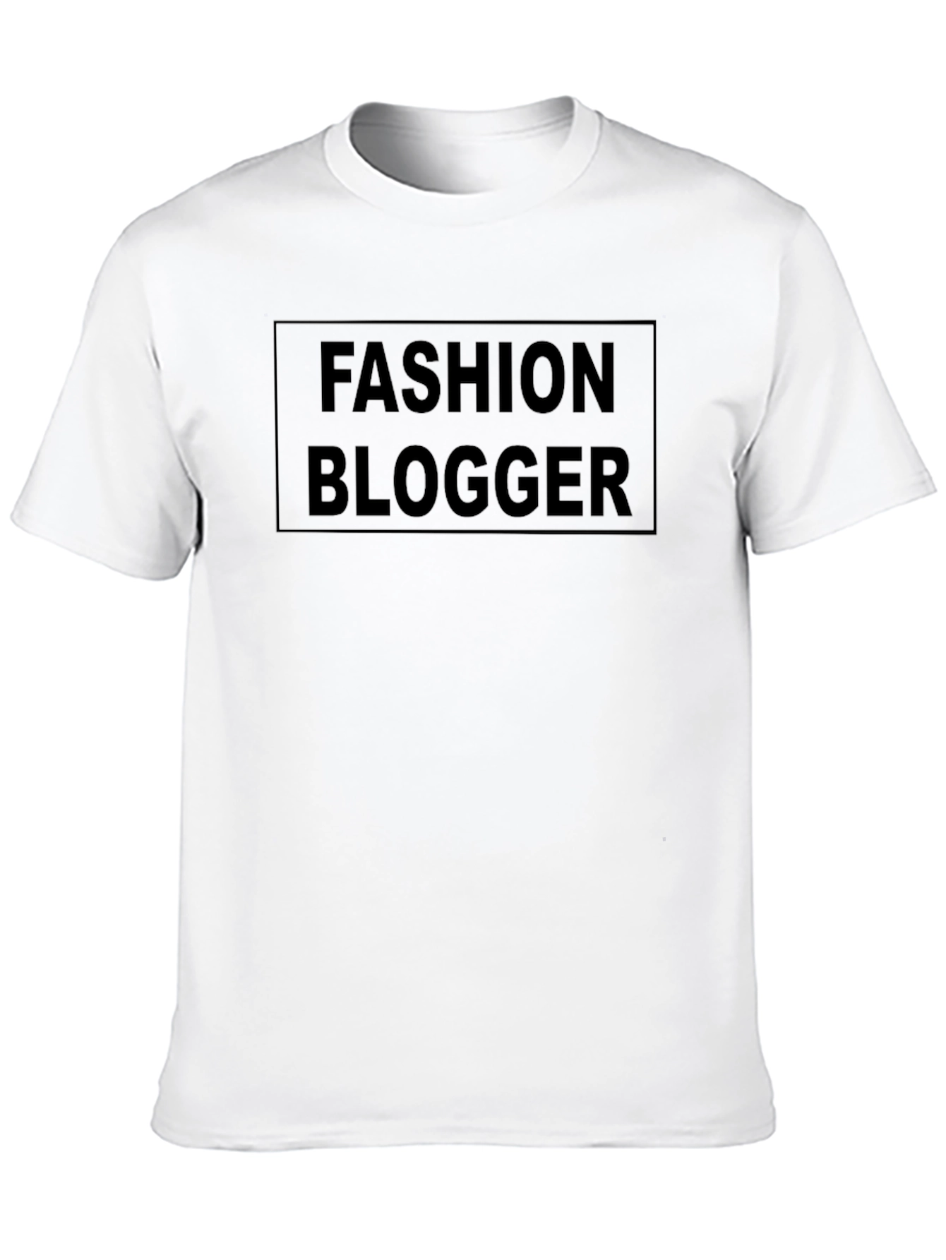 Fashion Blogger Black Graphic Tee