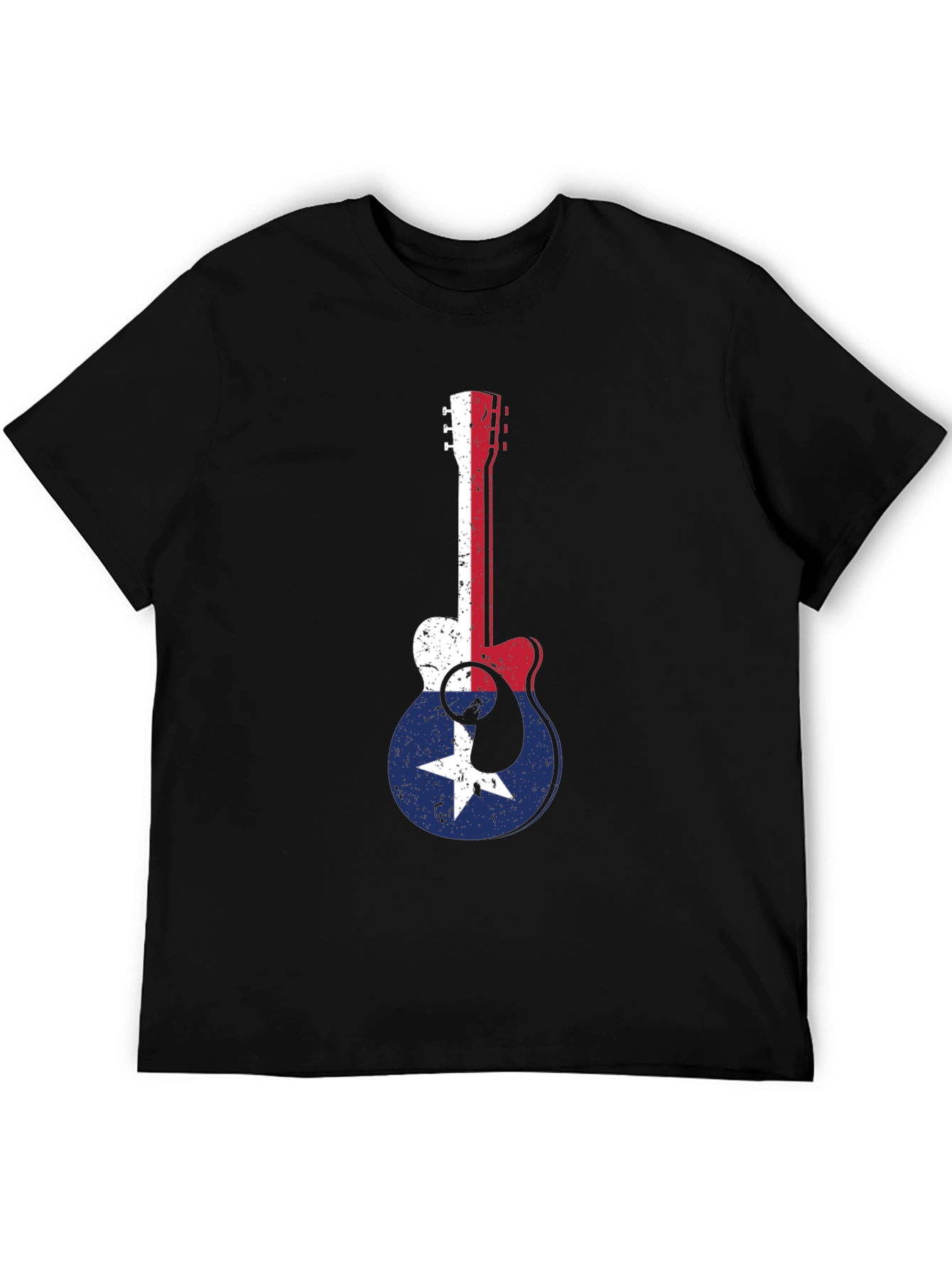 Guitar Texas Flag T-Shirt