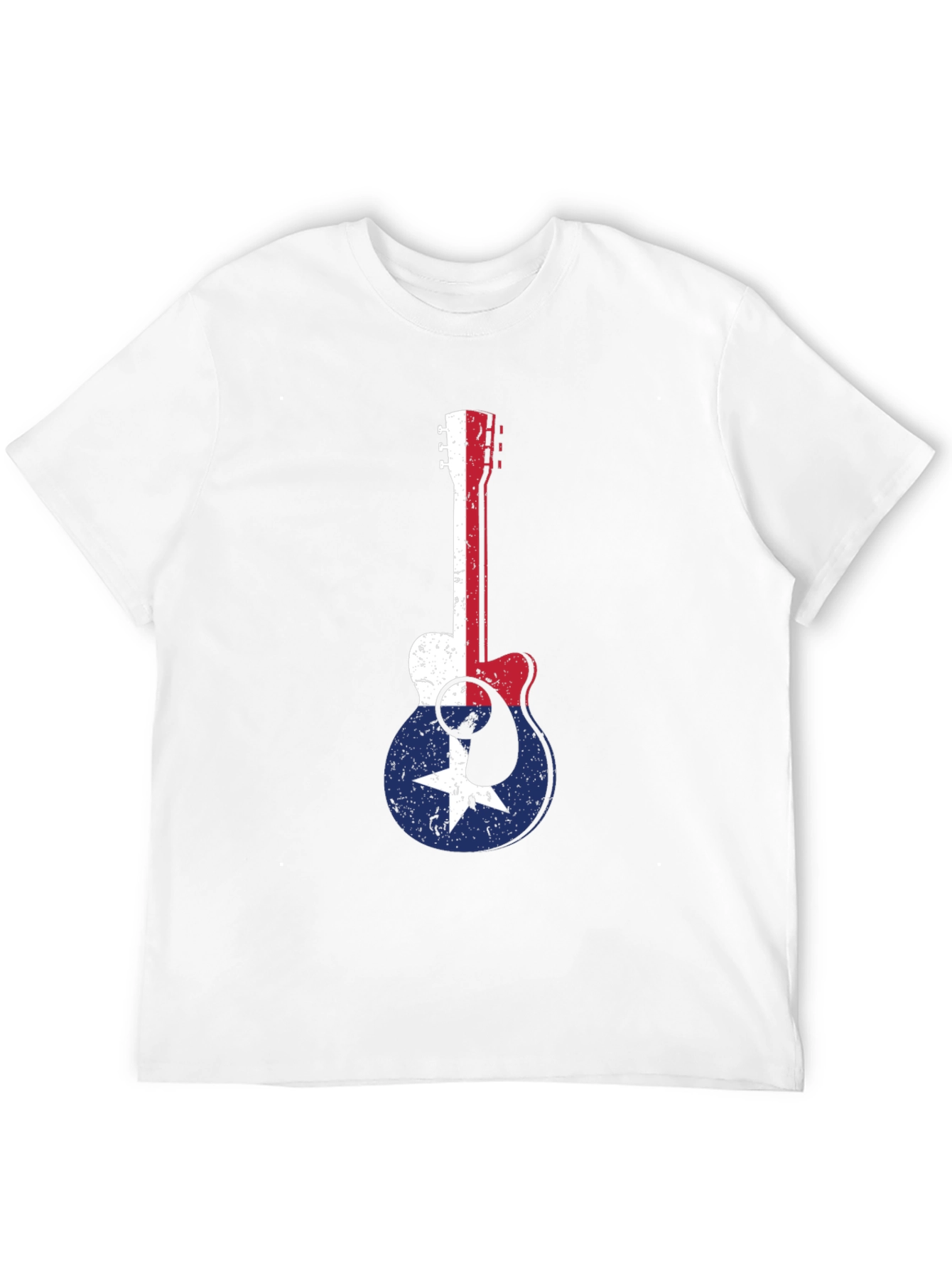 Guitar Texas Flag T-Shirt