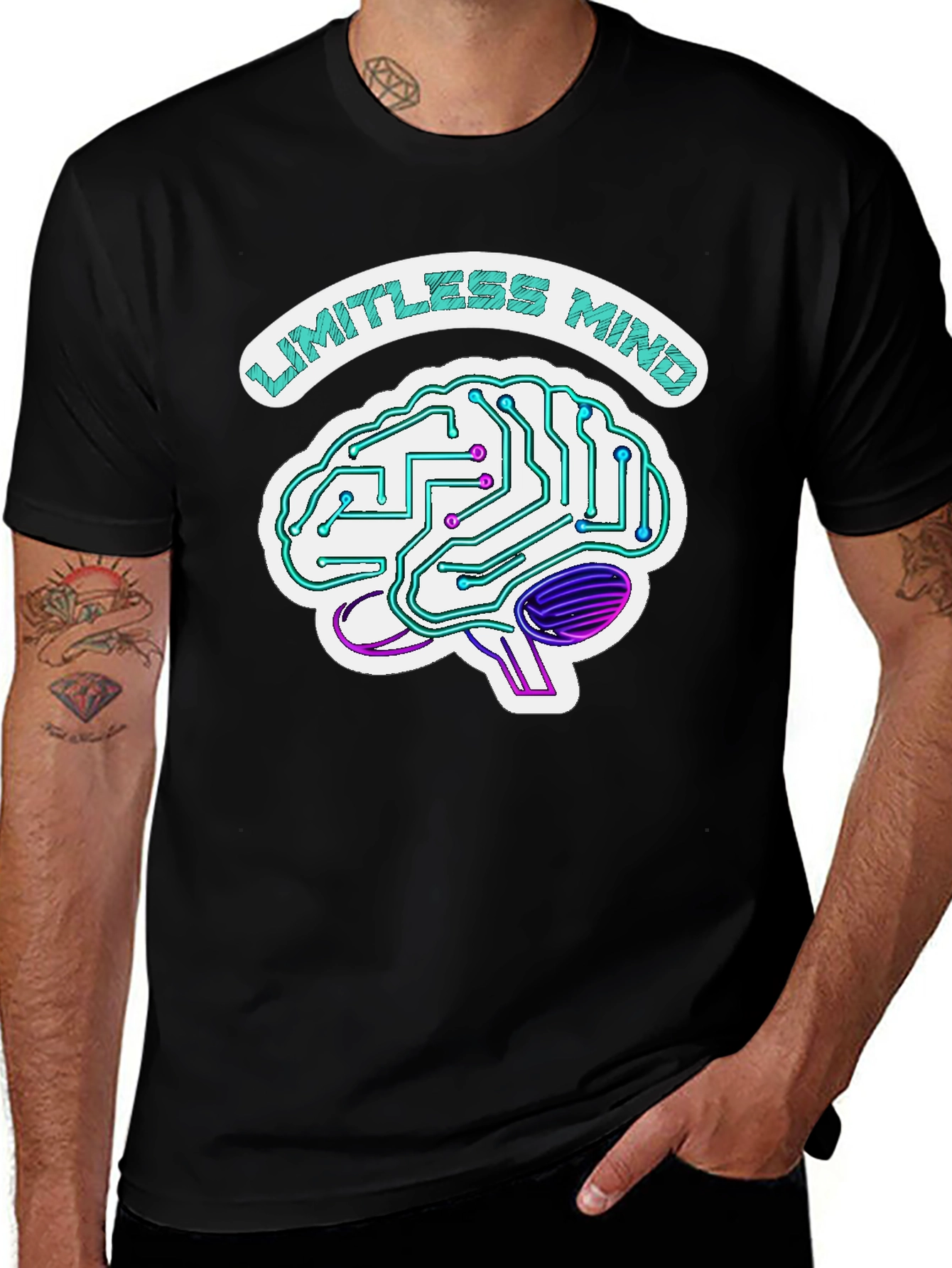 Limitless Mind Brain Circuitry T-Shirt