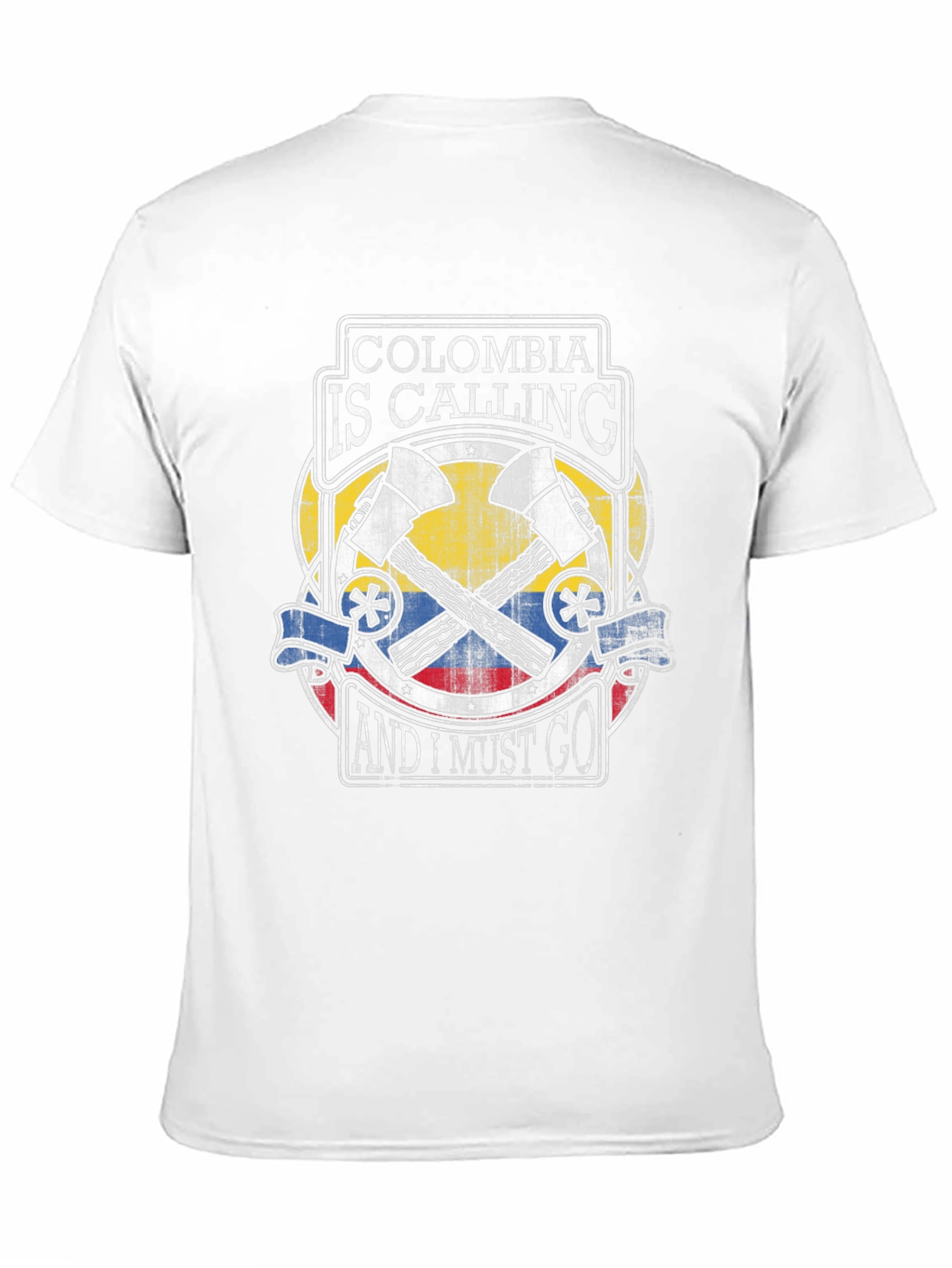 Colombia Calling Graphic Tee - Black T-Shirt